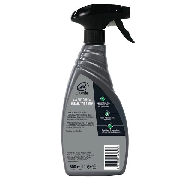 Ceara auto lichida Turtle Wax 53350 Hybrid Solutions HS Ceramic Wet Wax 500ml AutoDrive ProParts