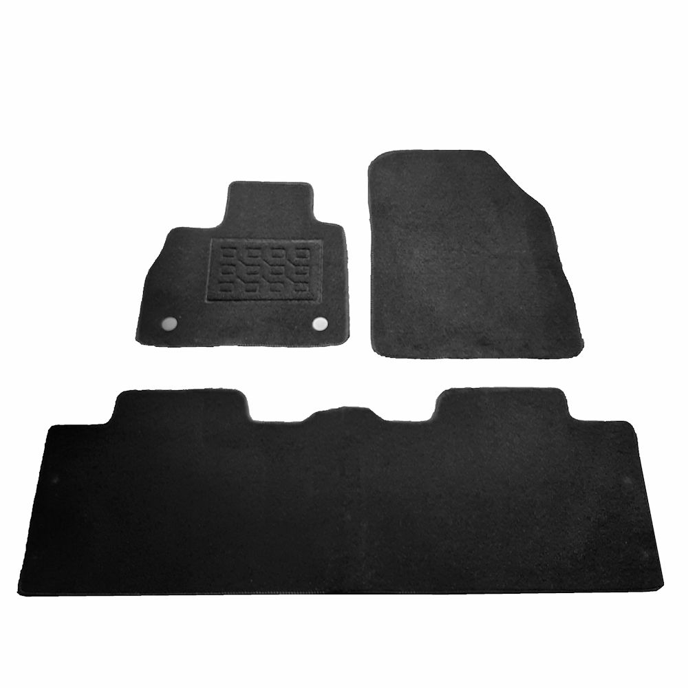 Covorase mocheta Renault Espace 5 2014-prezent, 5 Usi, Negre, set de 4 Buc. AutoDrive ProParts