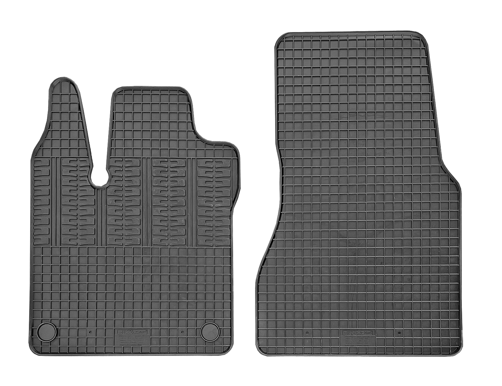 Set covorase auto din cauciuc Smart Fortwo 3 2014-2022 (453) 2 Usi, Negre AutoDrive ProParts