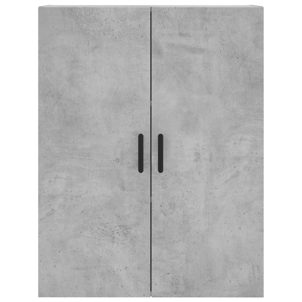 Dulap cu montaj pe perete, gri beton, 69,5x34x90 cm GartenMobel Dekor