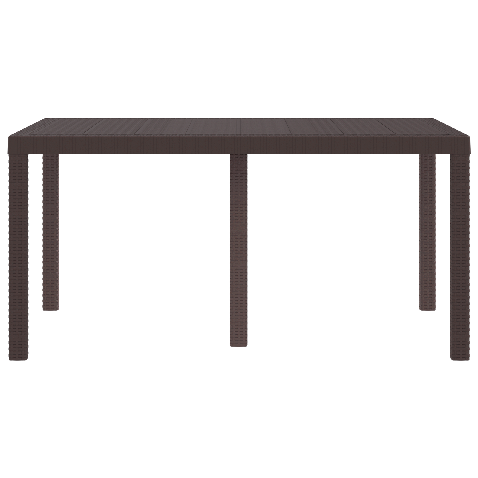 Masă de grădină Maro 150x100x73 cm din ratan sintetic GartenMobel Dekor