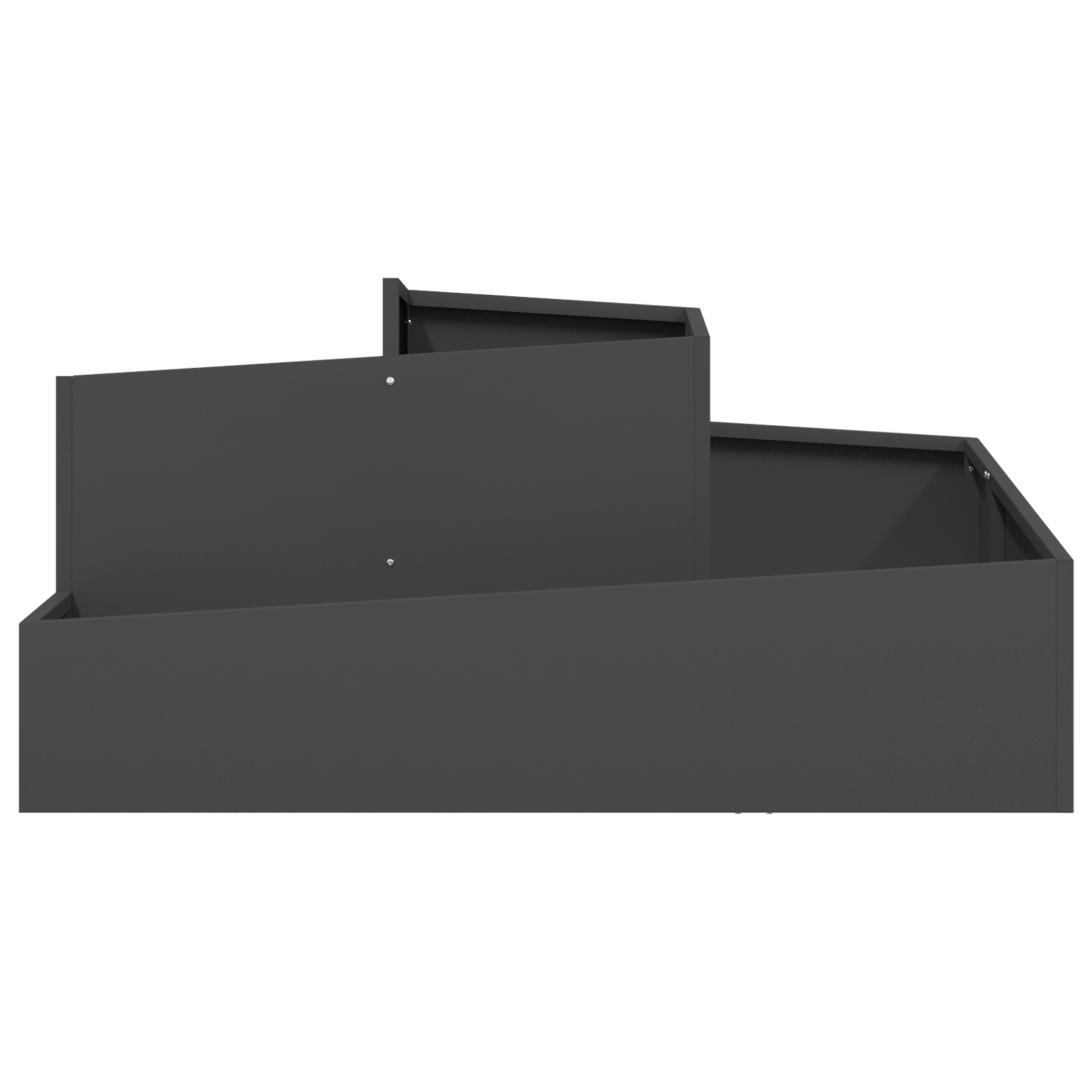 Ghivece & Ghivece Negru Metal Mare Inserții decorative Ghiveci GartenMobel Dekor