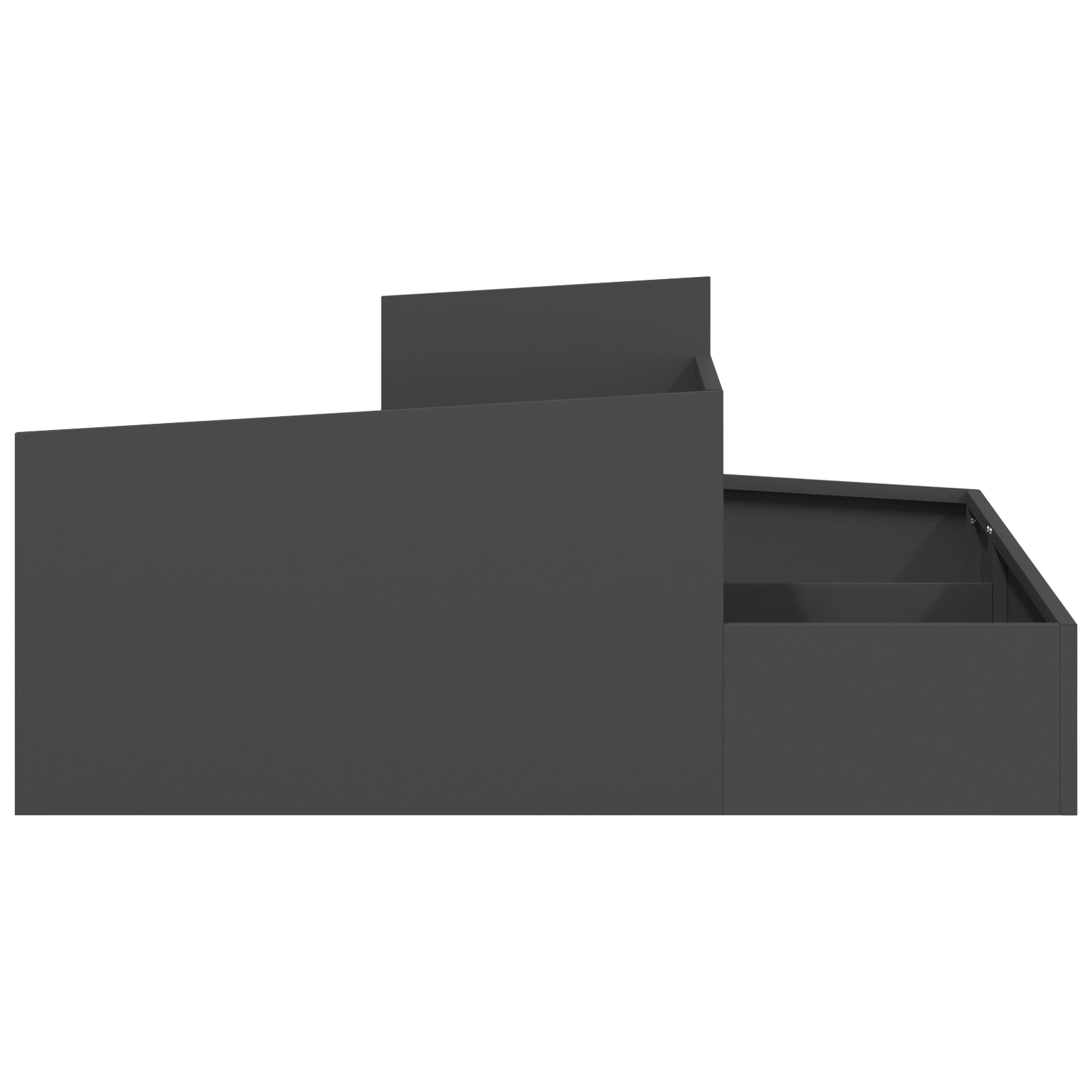 Ghivece & Ghivece Negru Metal Mare Inserții decorative Ghiveci GartenMobel Dekor