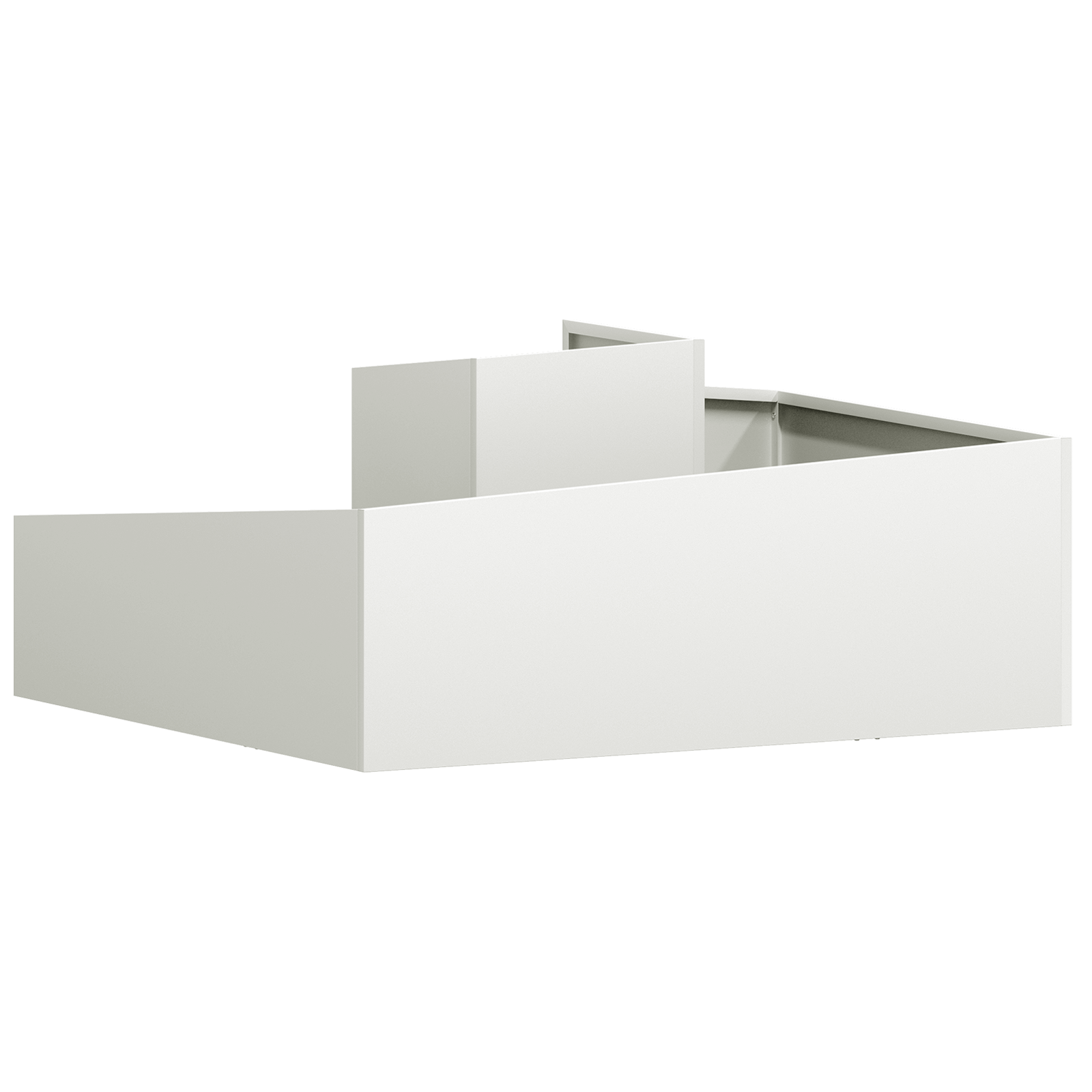 Ghivece & Plante Alb Plastic Mediu Detalii decorative GartenMobel Dekor