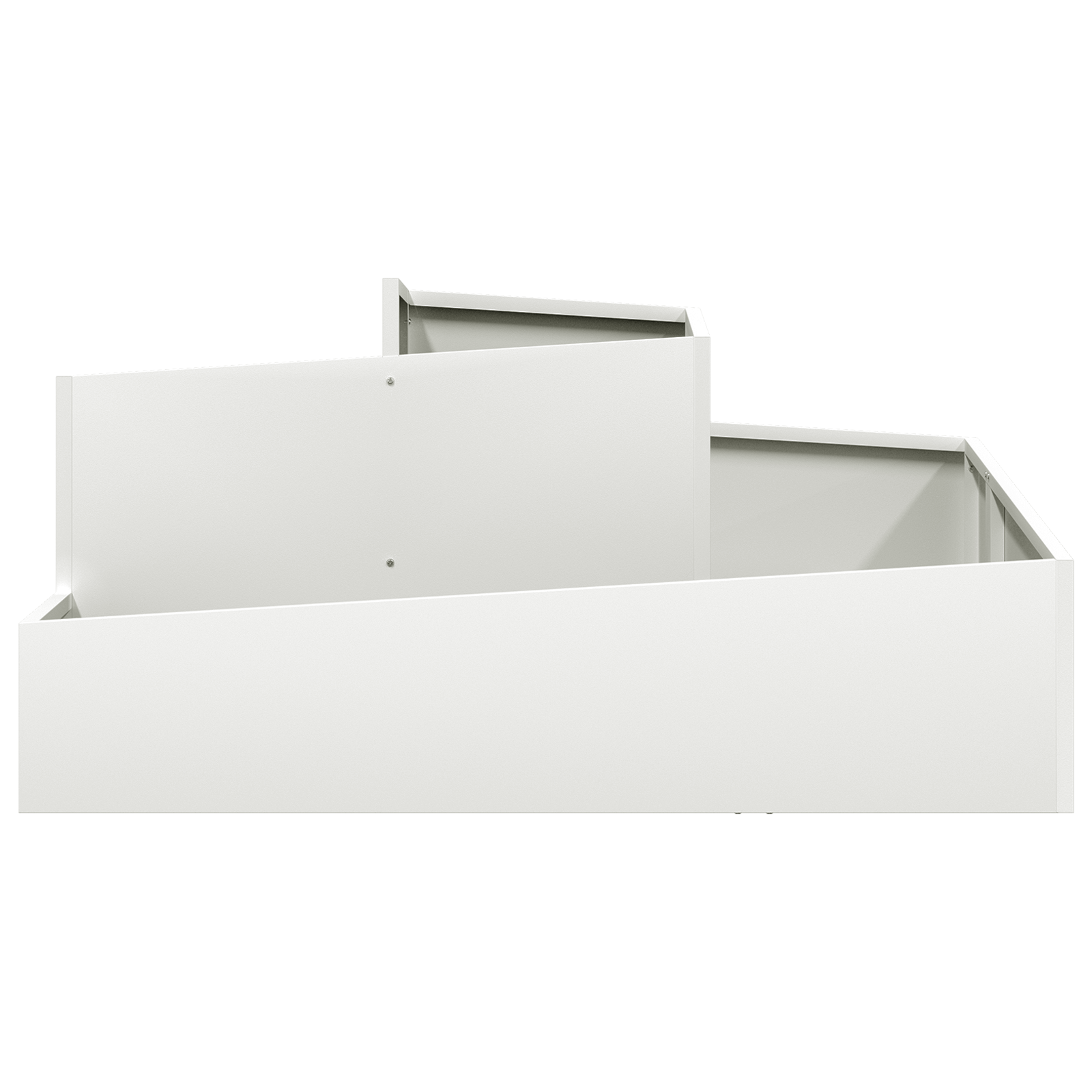 Ghivece & Plante Alb Plastic Mediu Detalii decorative GartenMobel Dekor