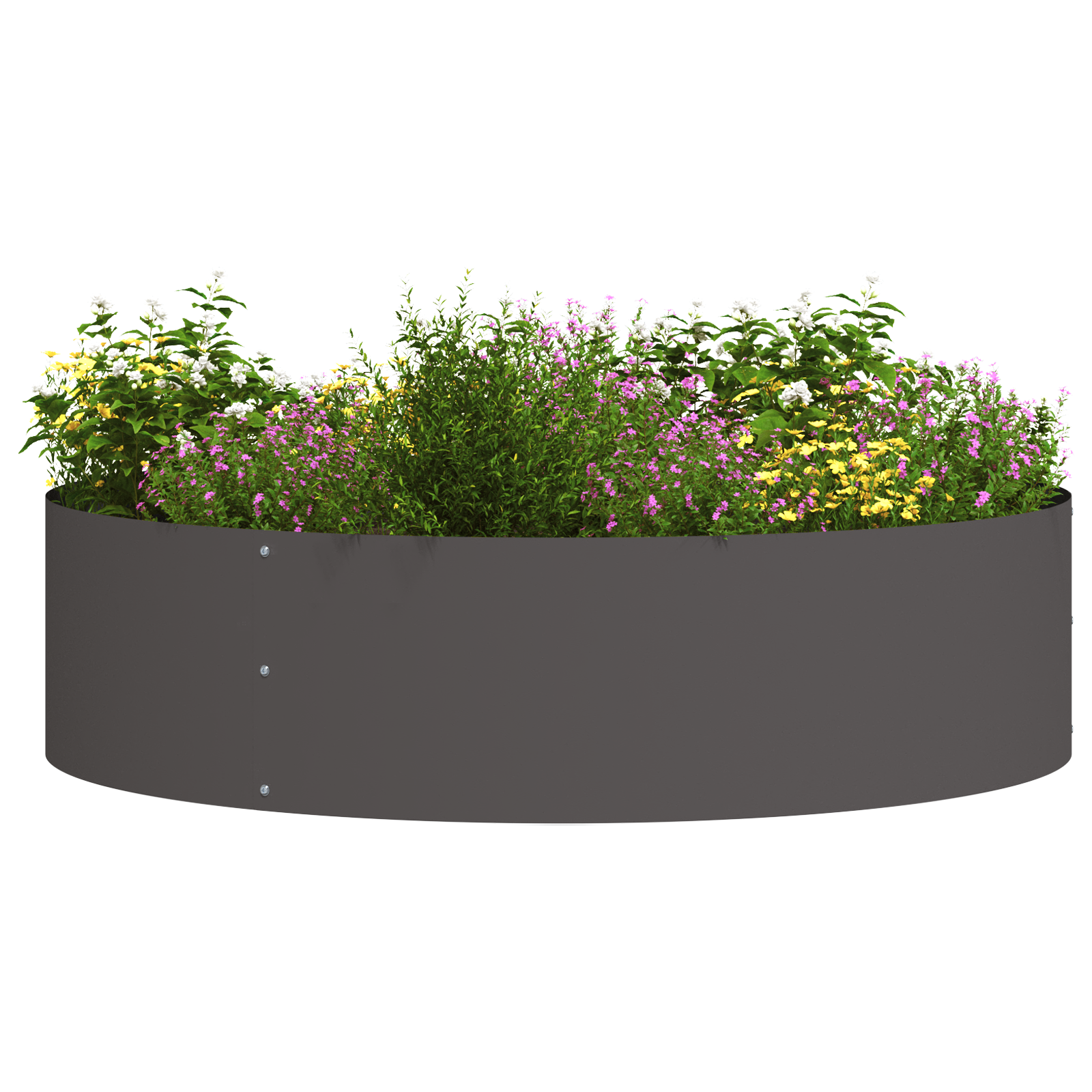 Ghivece din Plastic Negre Negru Plastic Mare Durabil GartenMobel Dekor