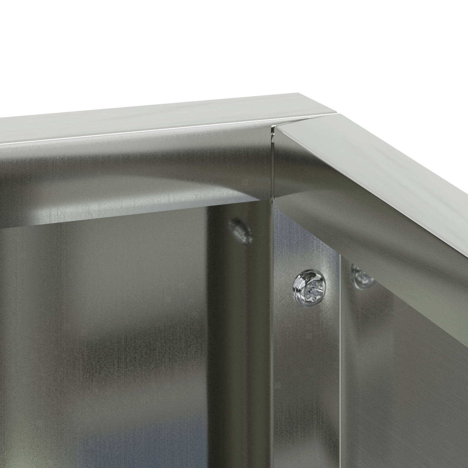 Ghiveci 80x80x50 cm Oțel Galvanizat GartenMobel Dekor