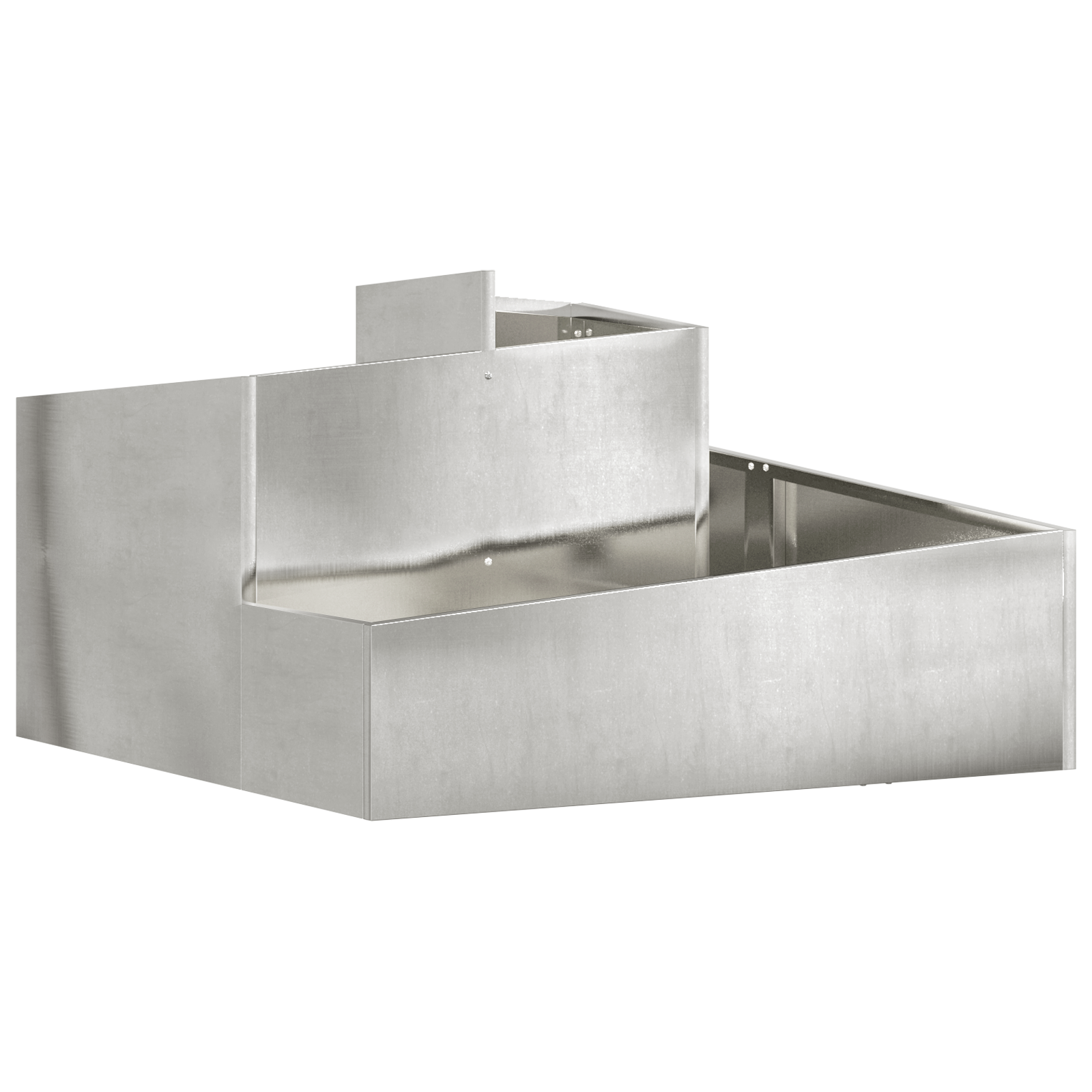 Ghiveci 80x80x50 cm Oțel inoxidabil GartenMobel Dekor