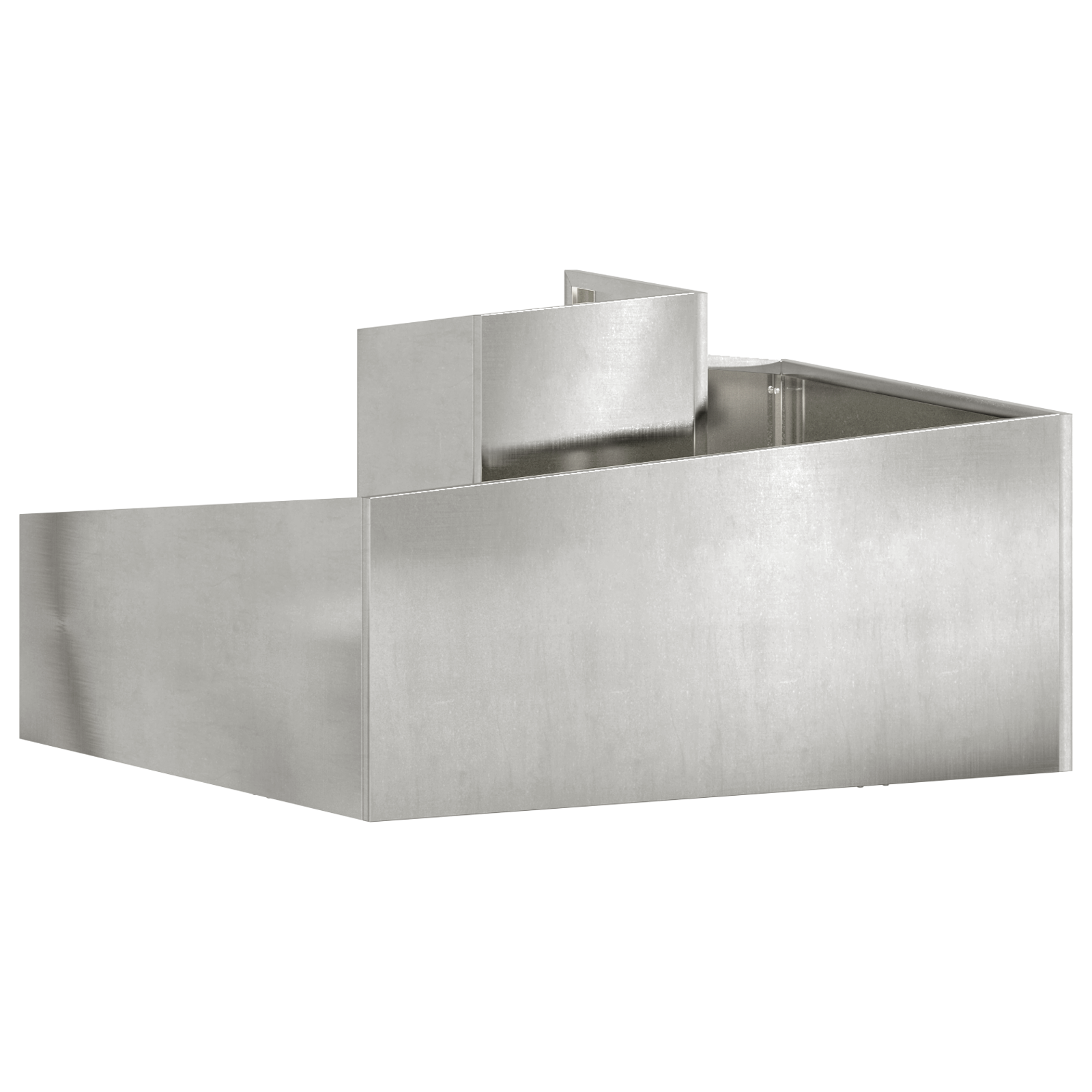 Ghiveci 80x80x50 cm Oțel inoxidabil GartenMobel Dekor