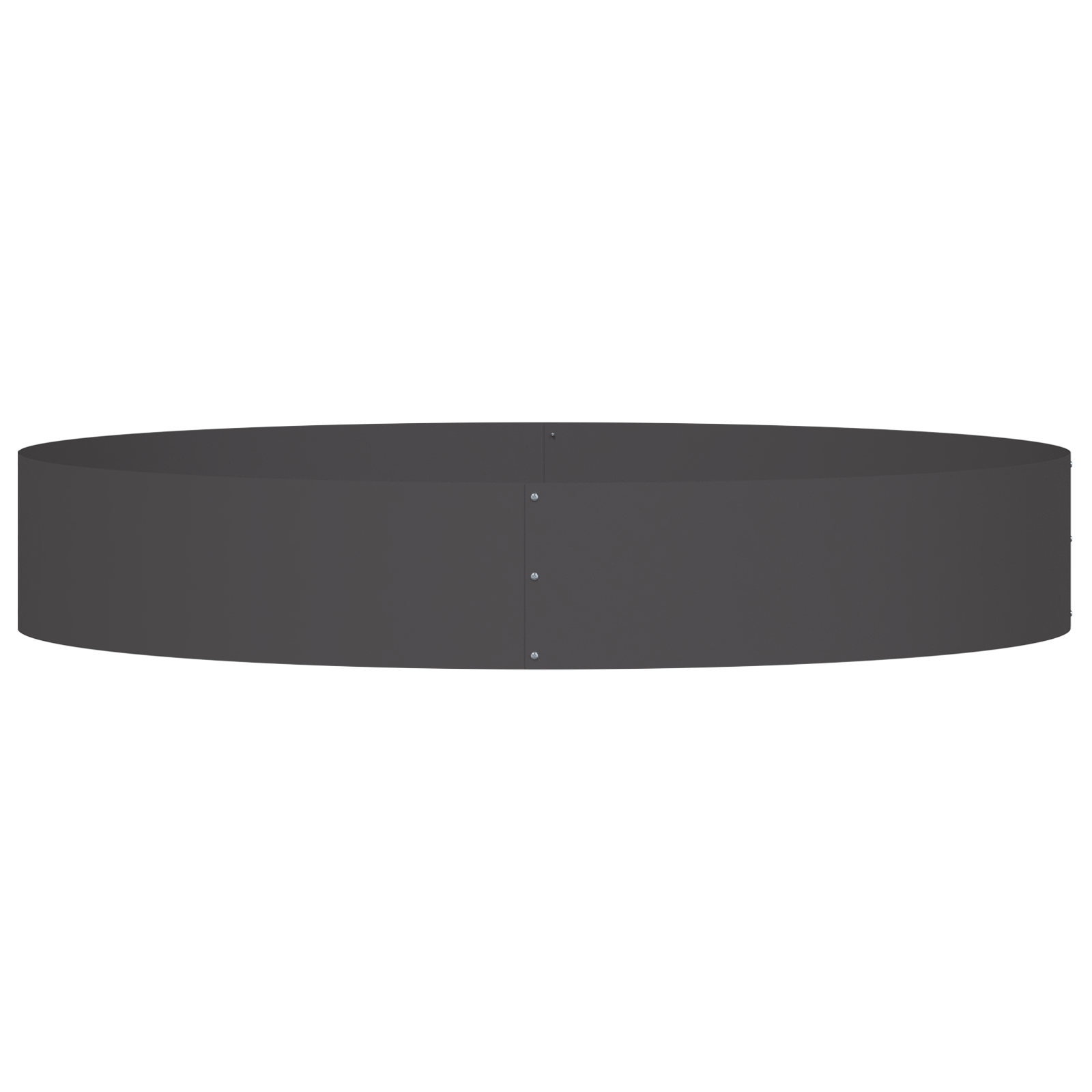 Ghiveci Mare din Metal Negru Negru Metal Mare GartenMobel Dekor