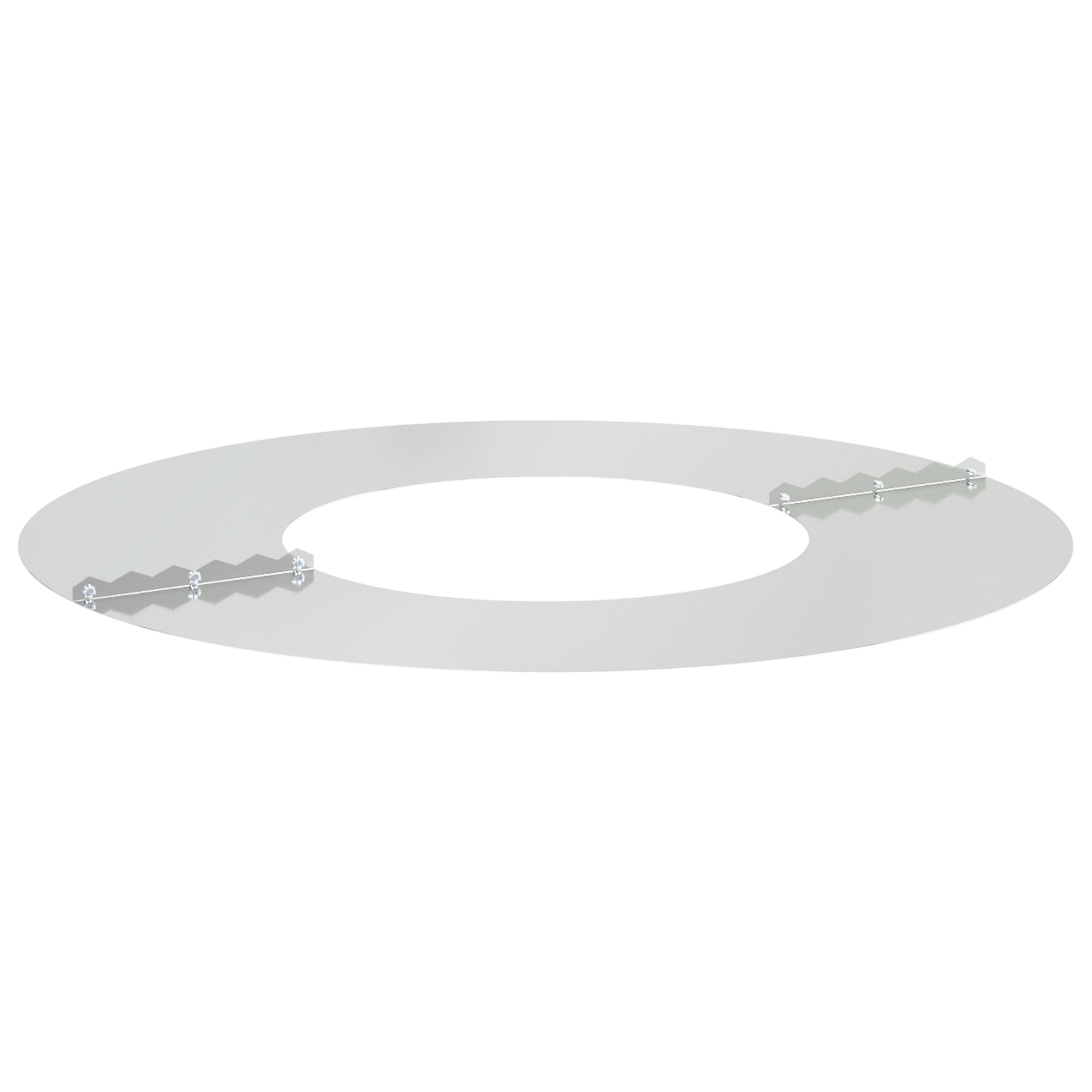 Ghiveci Metal Galvanizat Galvanizat Oțel Galvanizat 60 cm Diametru GartenMobel Dekor