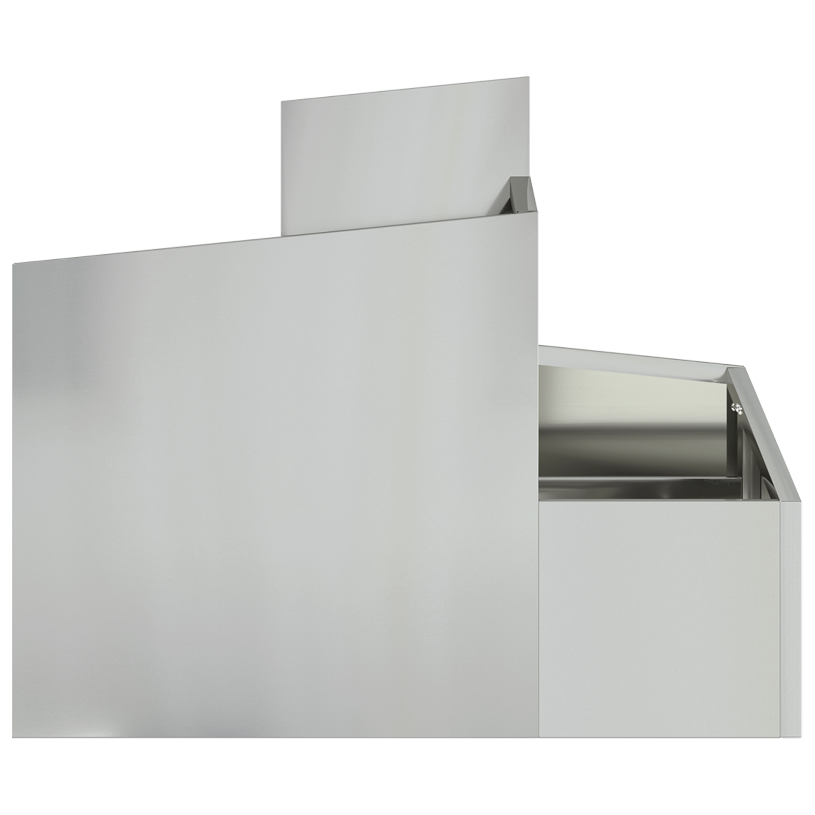 Ghiveci Metalic Galvanizat Oțel Galvanizat Mediu Dreptunghiular GartenMobel Dekor