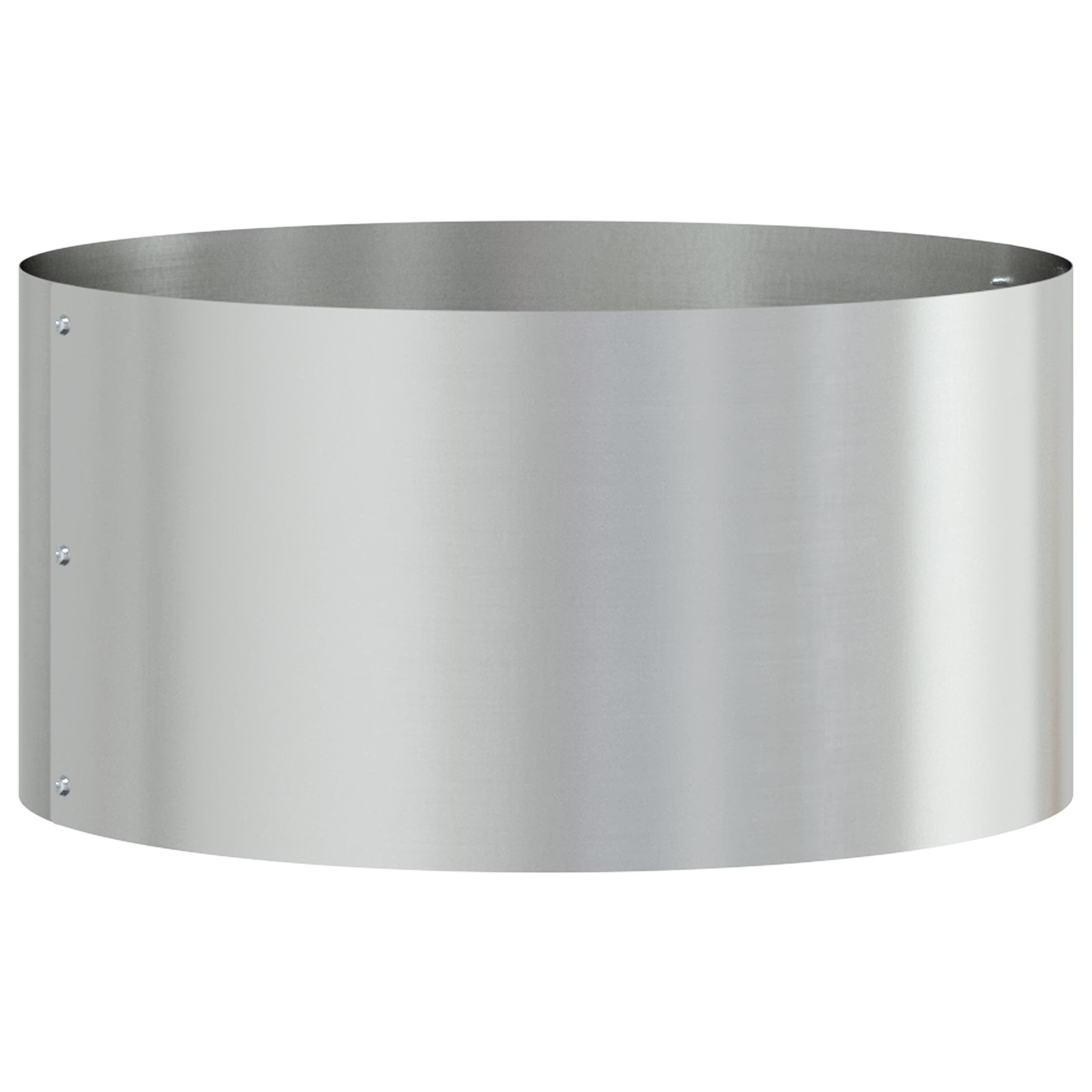 Ghiveci Metalic Gri Galvanizat Metal Mic Inserții Decorative GartenMobel Dekor