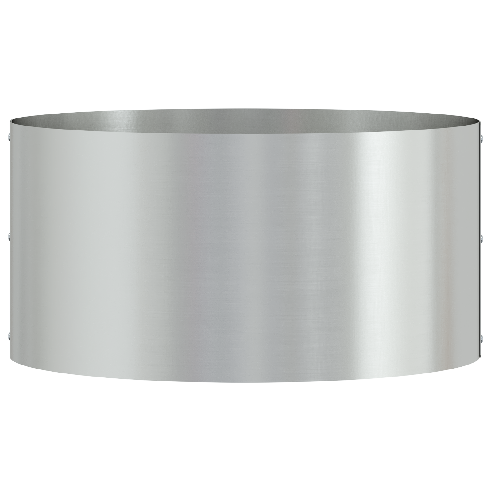 Ghiveci Metalic Gri Galvanizat Metal Mic Inserții Decorative GartenMobel Dekor