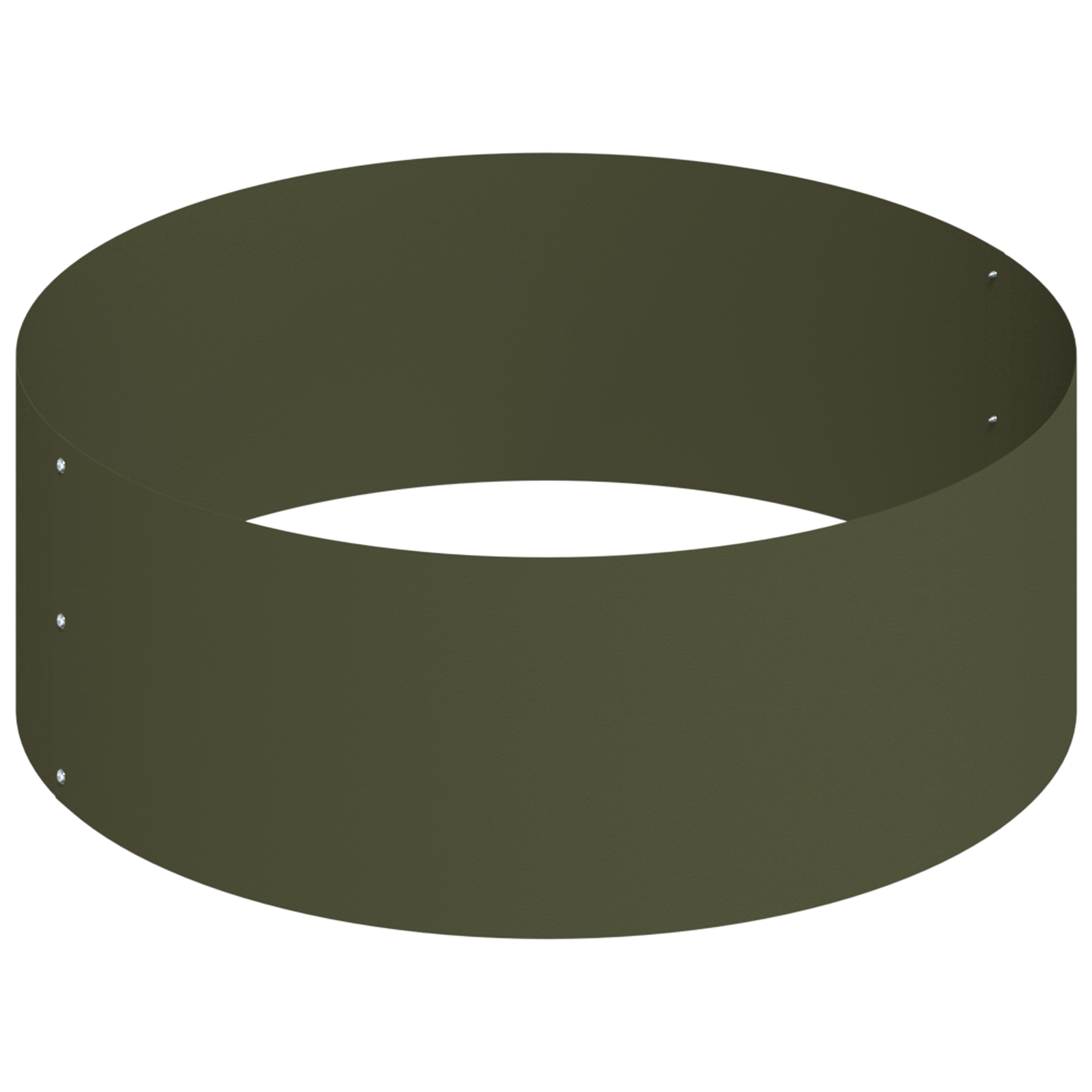 Ghiveci Metalic Oțel/verde măsliniu Oțel Ø 90 cm Modular GartenMobel Dekor