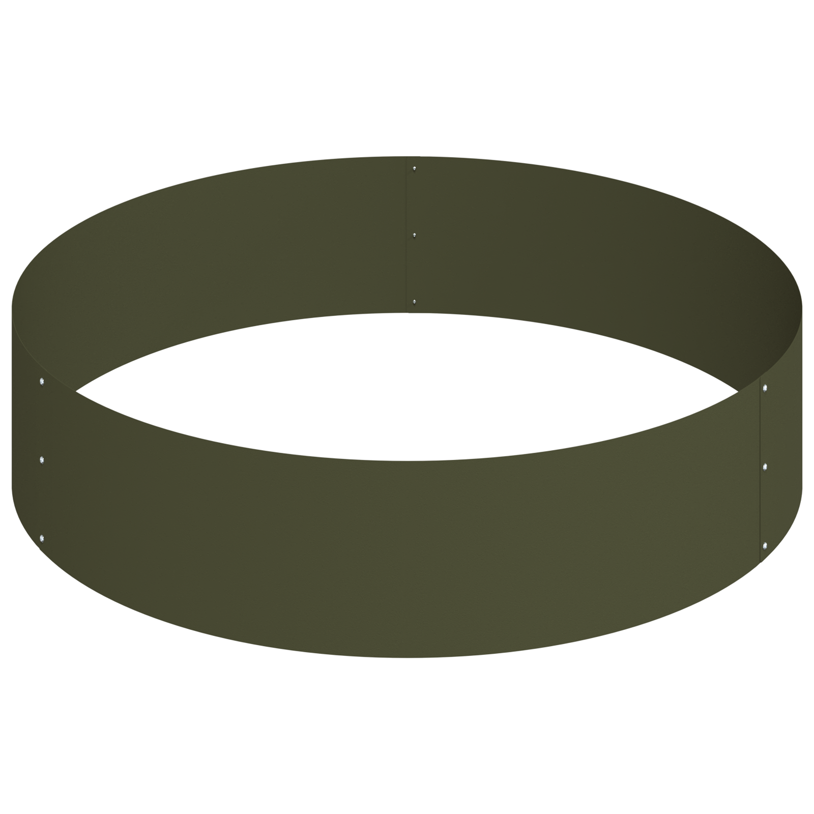 Ghiveci Metalic Oțel/verde măsliniu Oțel Ø 90 cm Modular GartenMobel Dekor