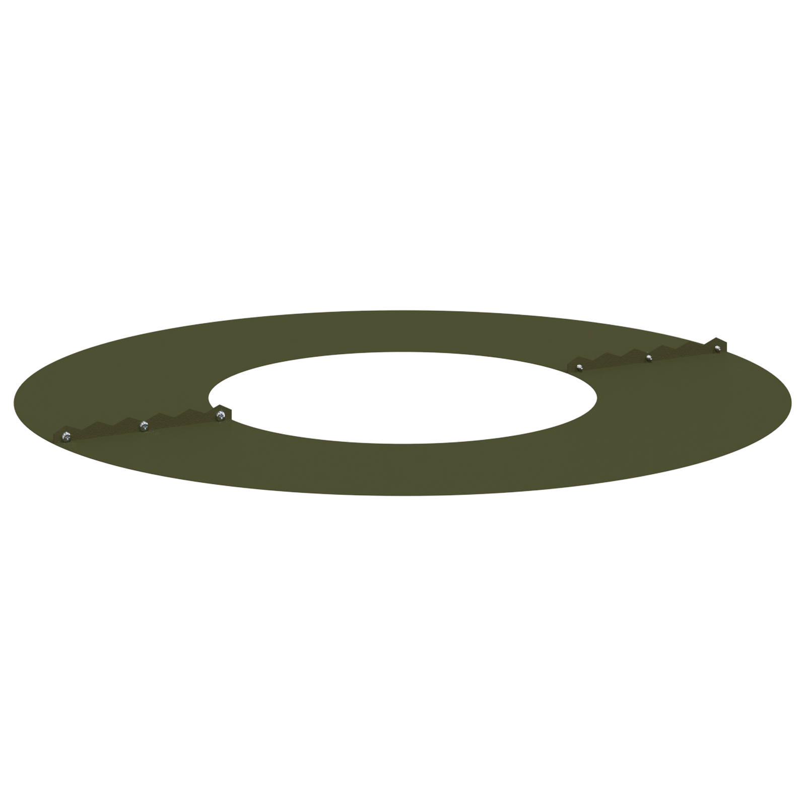 Ghiveci Verde Oliv Verde oliv Plastic Mediu Inserții decorative GartenMobel Dekor