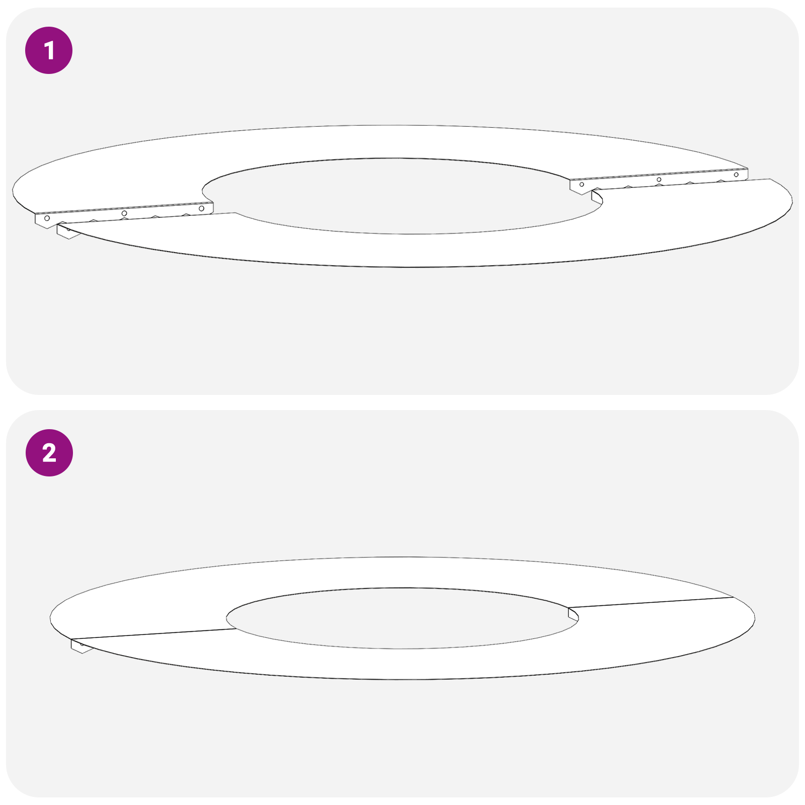 Ghiveci ceramic Alb Ceramică Mare Rotund Modern GartenMobel Dekor