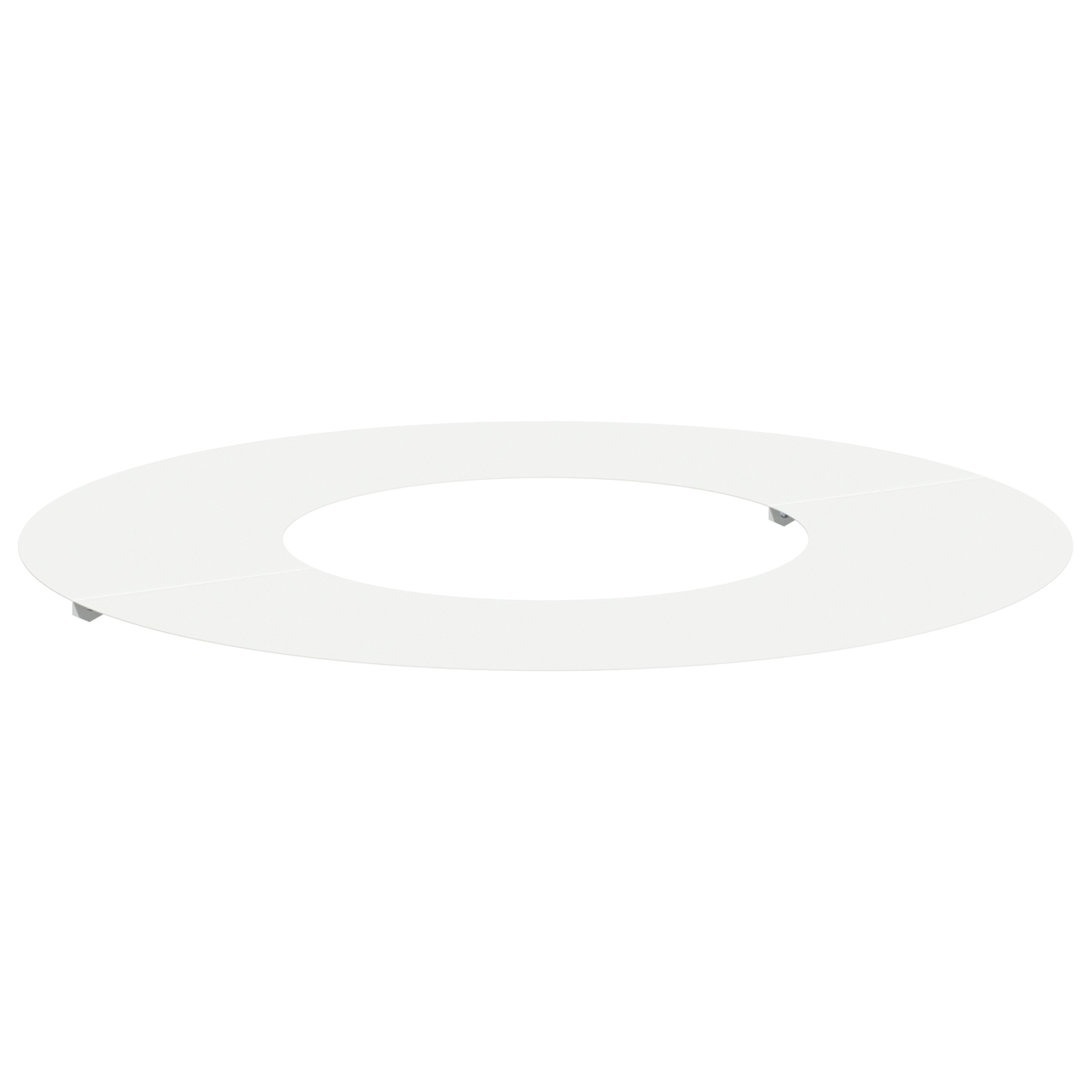 Ghiveci ceramic Alb Ceramică Mare Rotund Modern GartenMobel Dekor