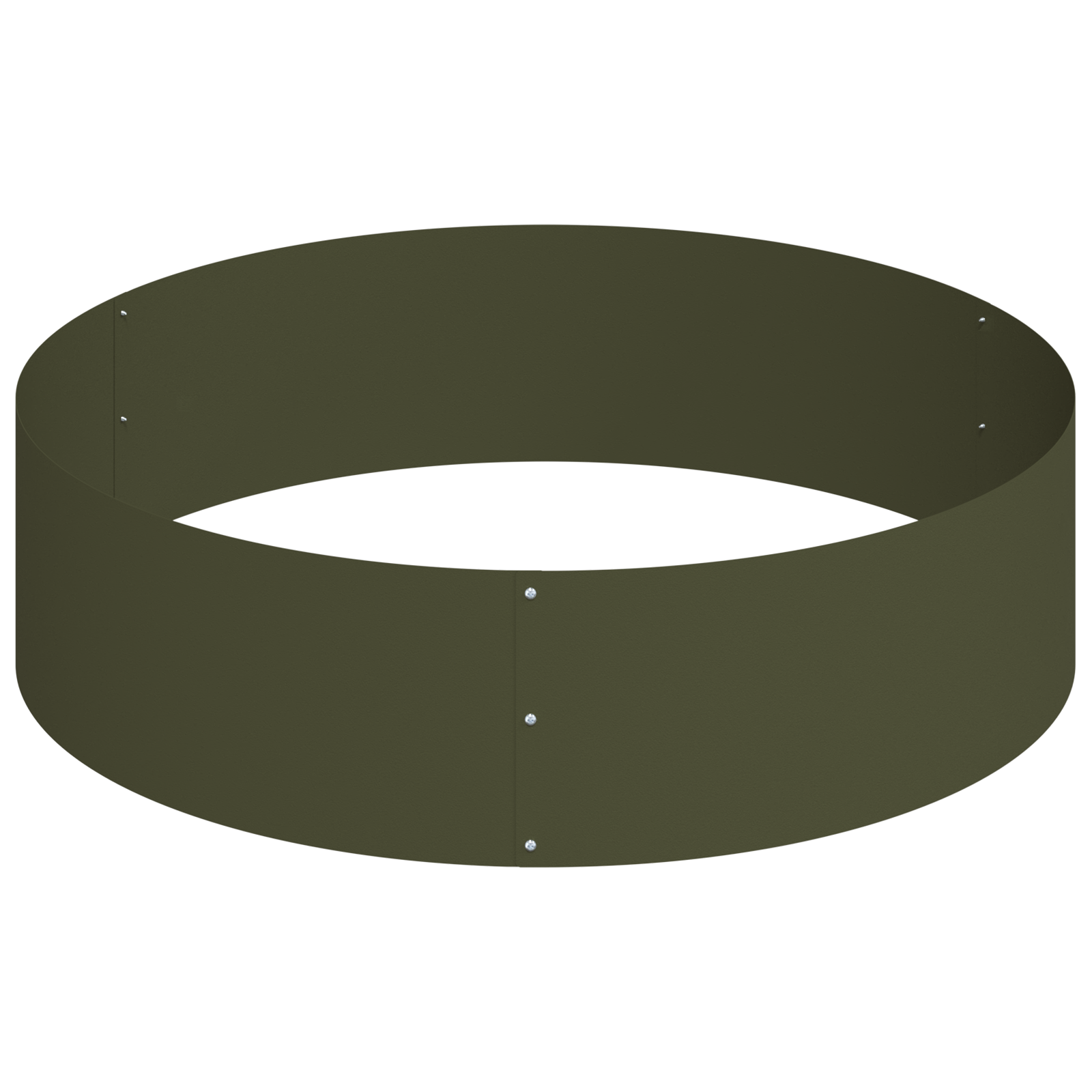 Ghiveci din metal Oțel/Verde măsliniu Ø 120 cm GartenMobel Dekor