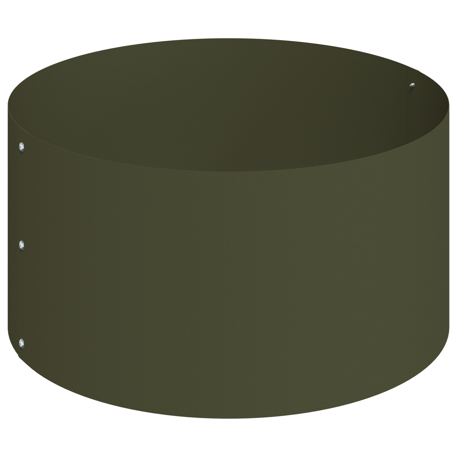 Ghiveci din metal Oțel/Verde măsliniu Ø 120 cm GartenMobel Dekor