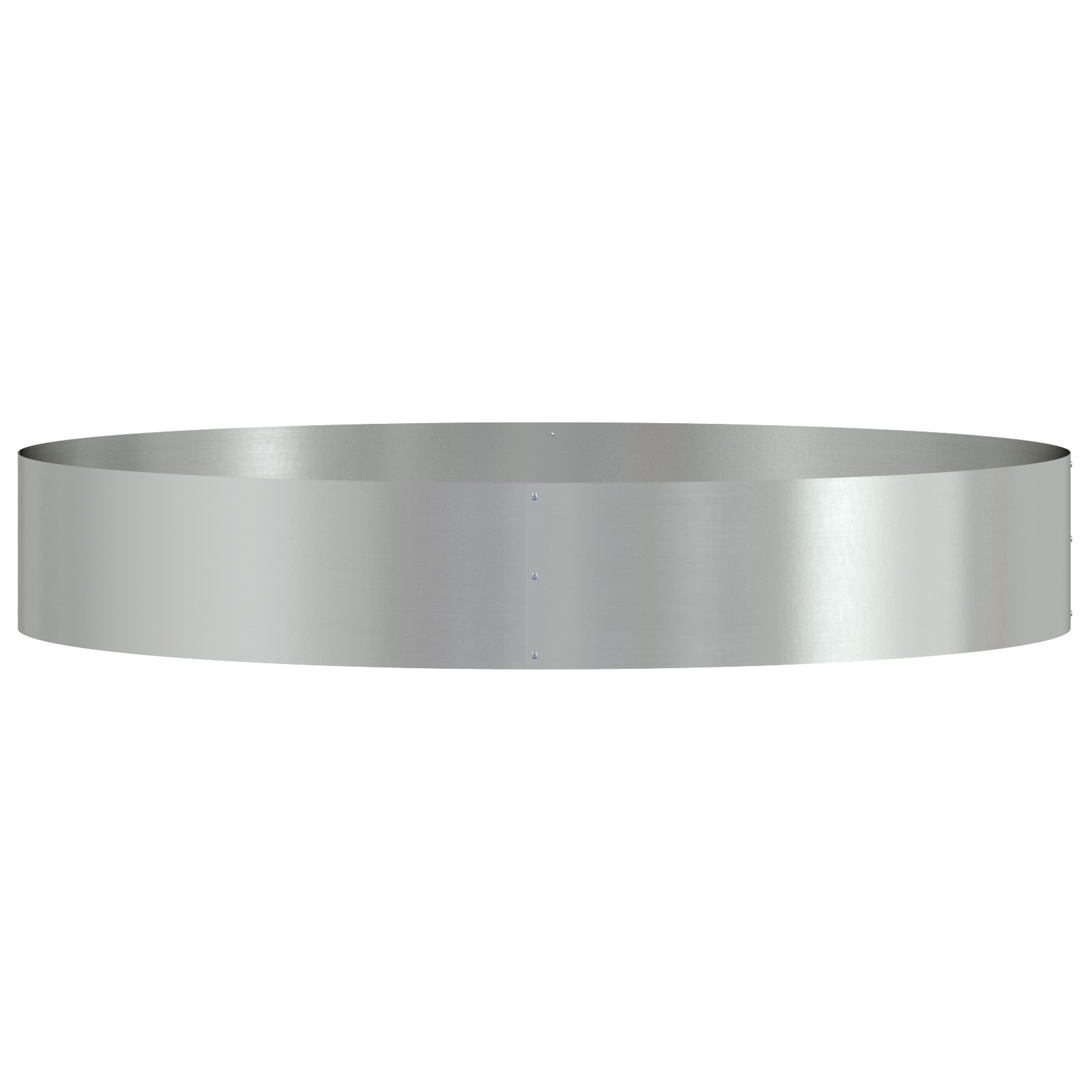 Ghiveci metalic argintiu Galvanizat argintiu Metal galvanizat Mare GartenMobel Dekor