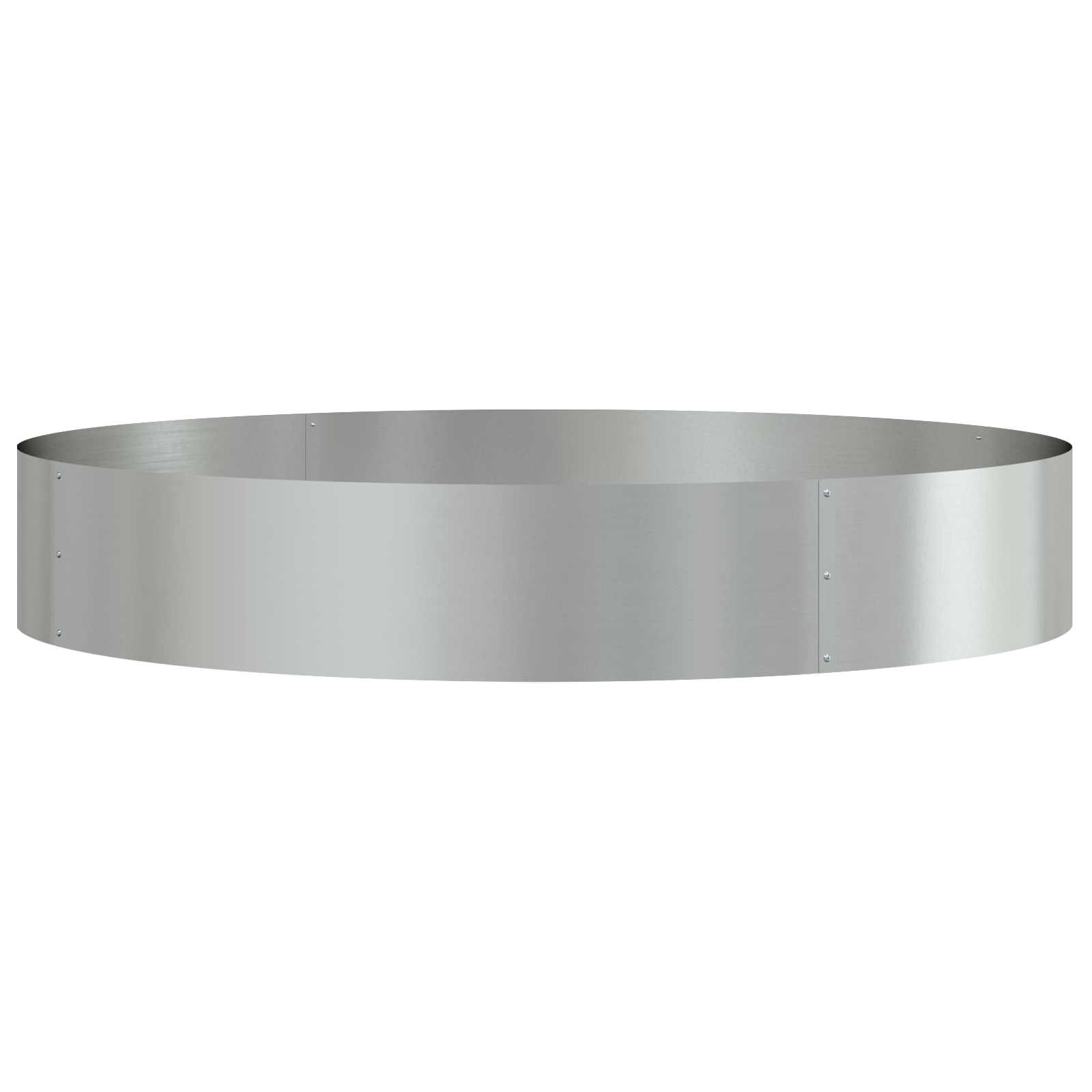Ghiveci metalic argintiu Galvanizat argintiu Metal galvanizat Mare GartenMobel Dekor