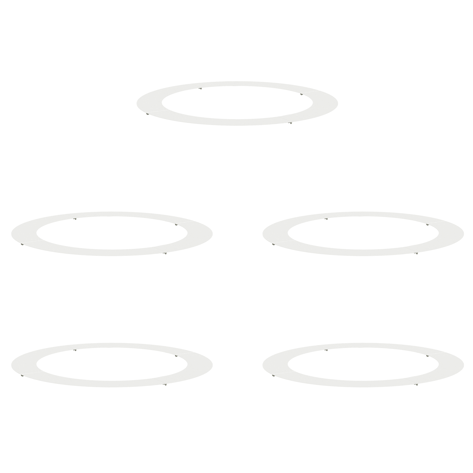 Ghivece Albe Alb Plastic Mare Ghiveci Alb Rotund Minimalist GartenMobel Dekor