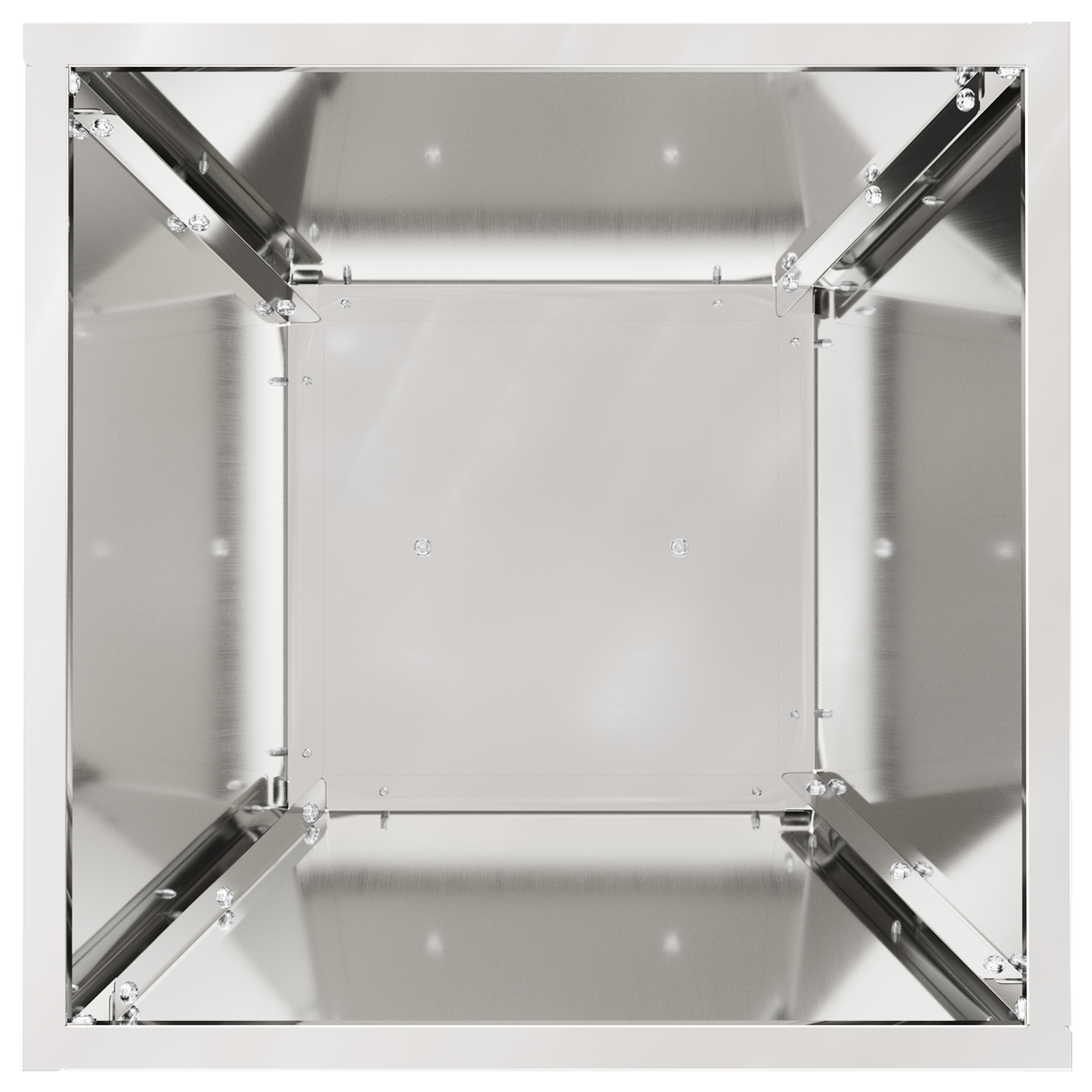 Ghivece din metal Oțel galvanizat 35 x 35 x 73 cm GartenMobel Dekor