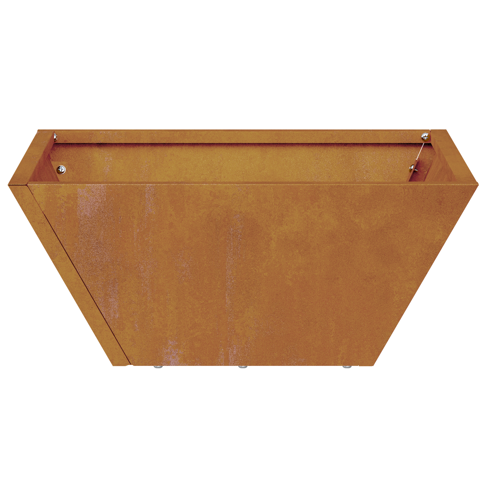 Ghivece metalice Oțel rezistent la vreme 35 x 35 x 15 cm GartenMobel Dekor