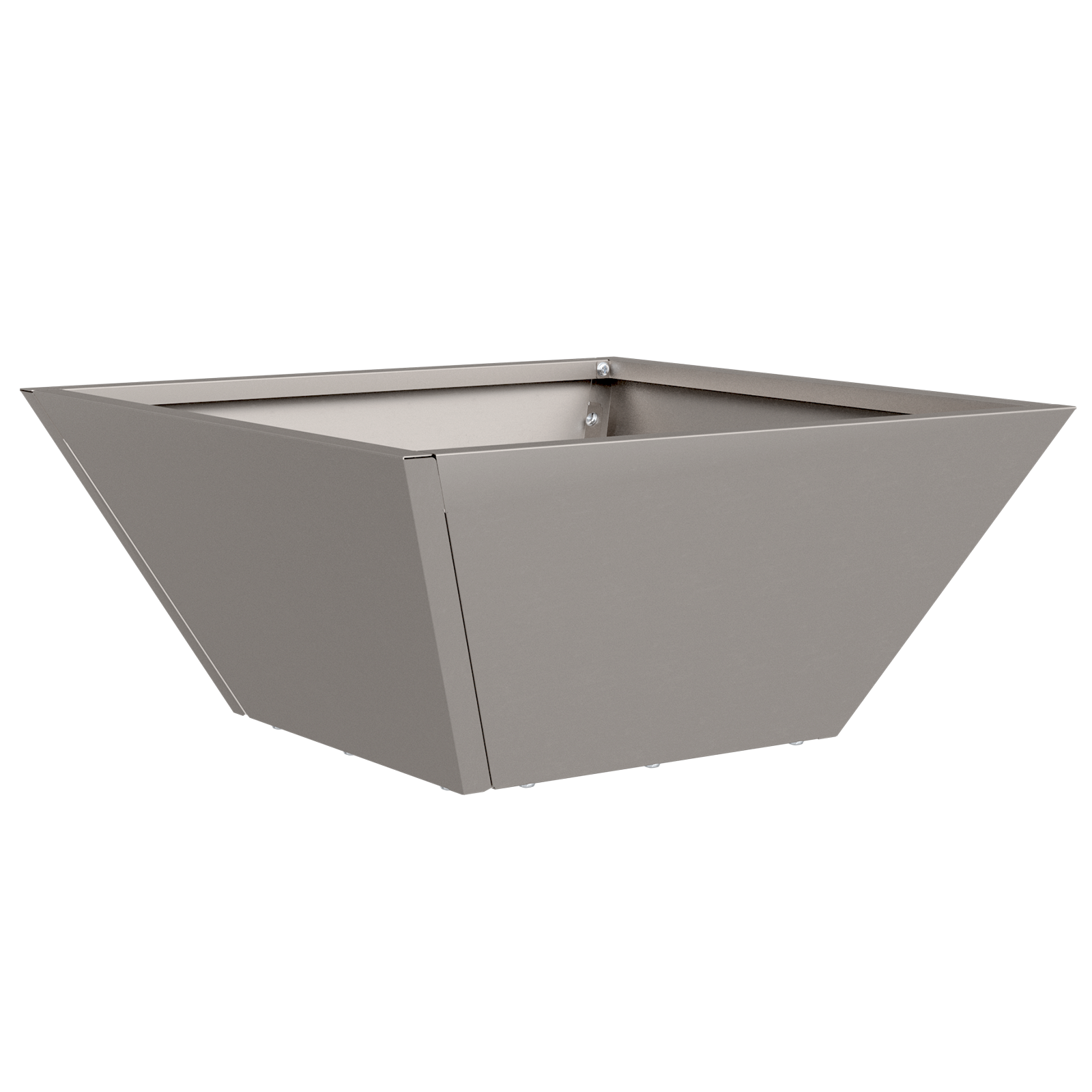 Ghivece metalice Oțel rezistent la vreme 35 x 35 x 15 cm GartenMobel Dekor