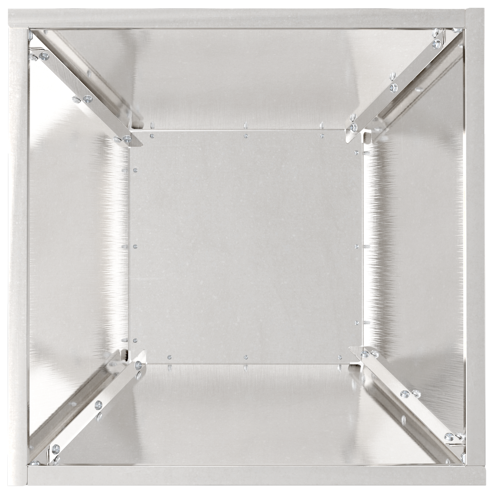 Ghivece pentru grădină 5 buc 35x35x15 cm Oțel inoxidabil GartenMobel Dekor