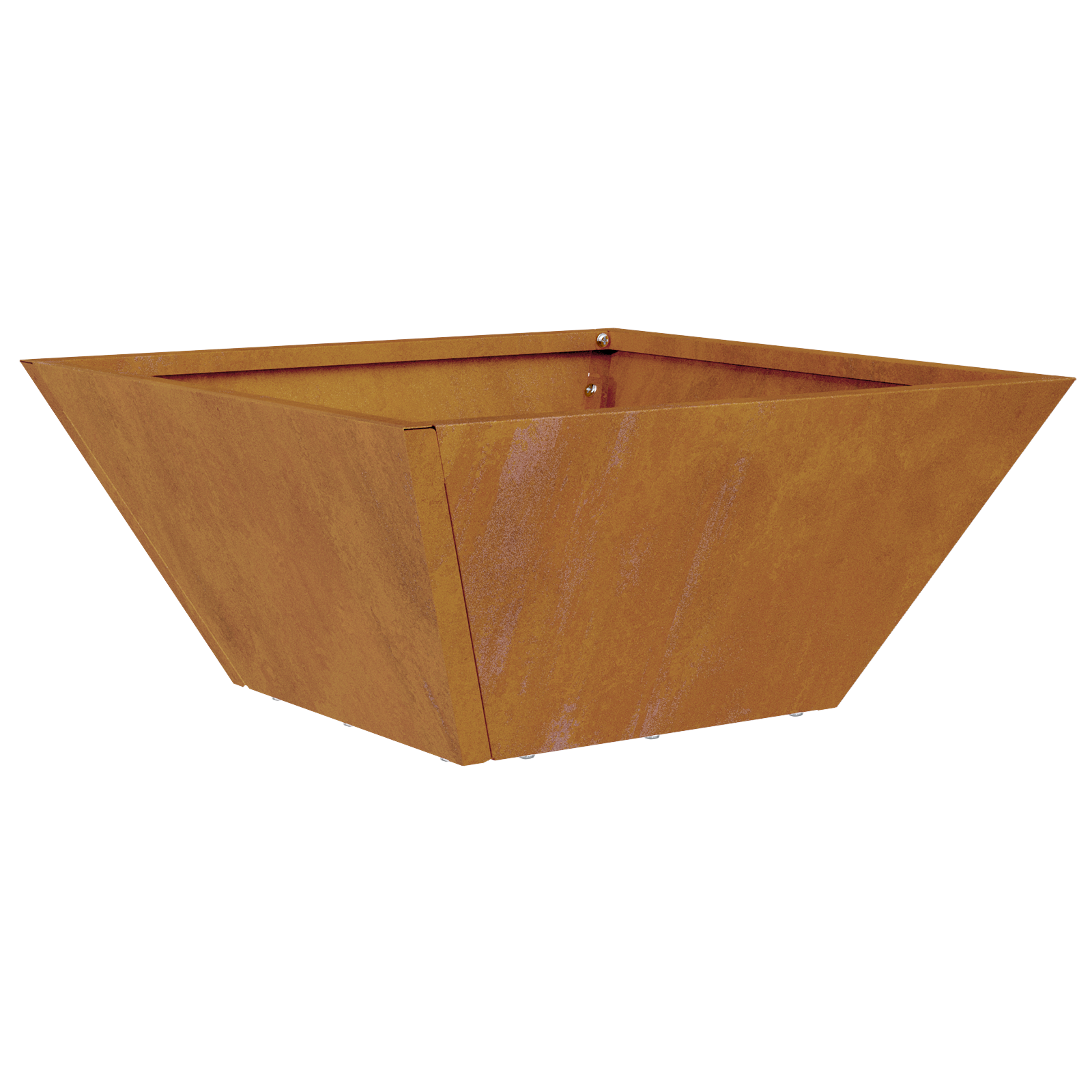 Ghiveci Metalic Oțel Rezistent la Vreme 35 x 35 x 15 cm Durabil GartenMobel Dekor