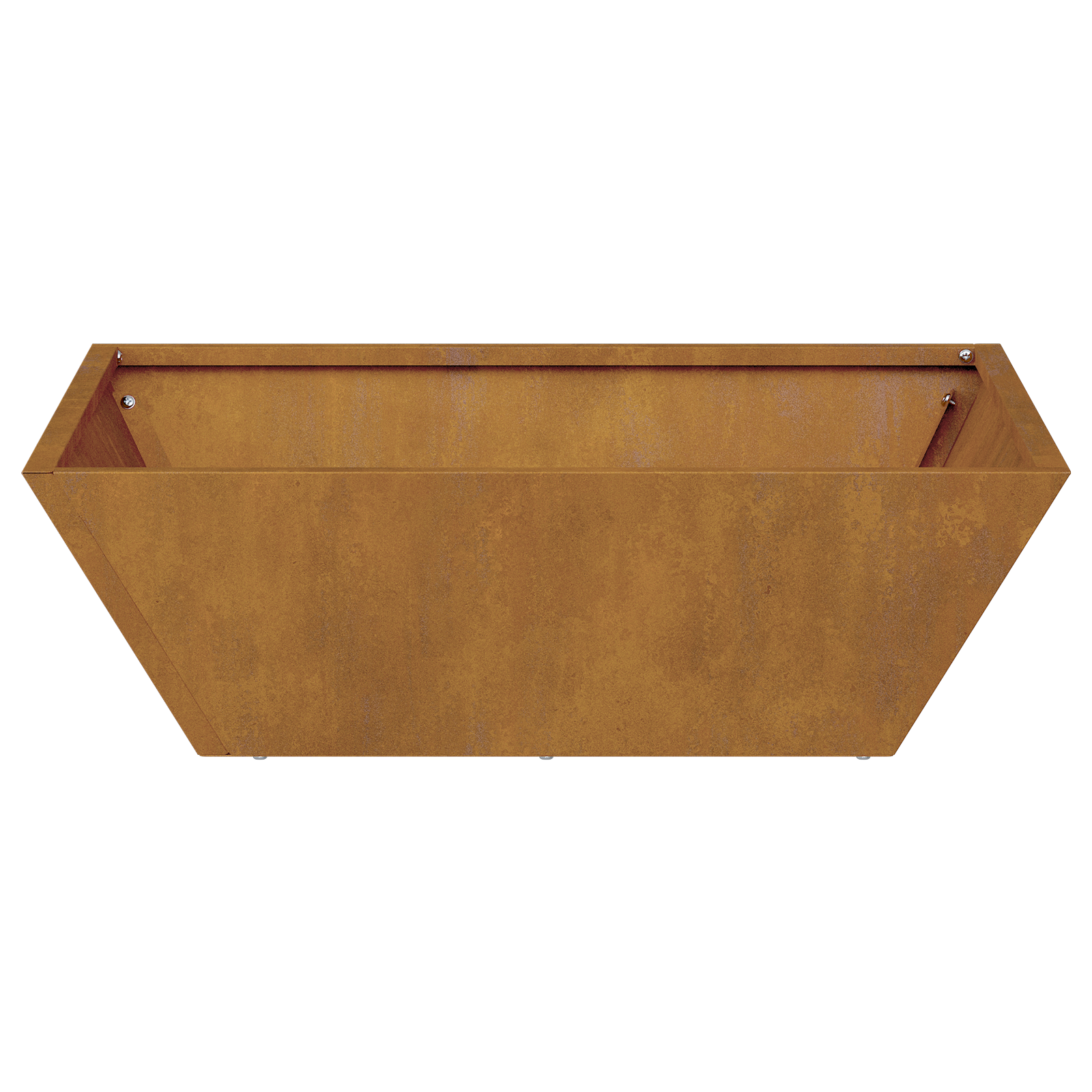 Ghiveci Metalic Oțel erodat 50 x 50 x 15 cm Inserții Decorative GartenMobel Dekor