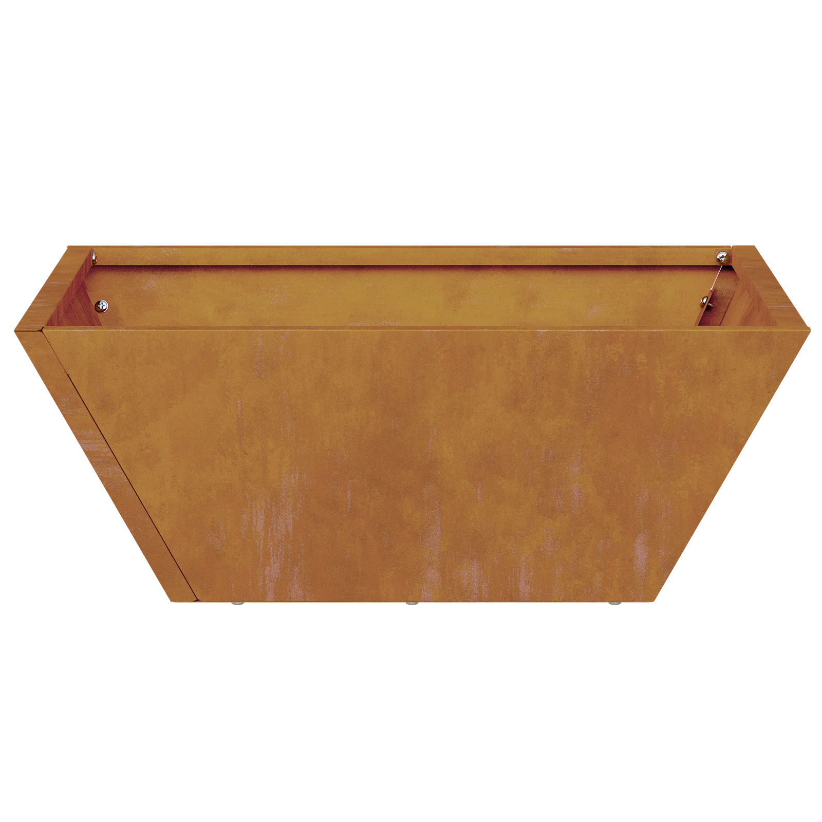Ghiveci Metalic Oțel rezistent la vreme 40 x 40 x 15 cm GartenMobel Dekor