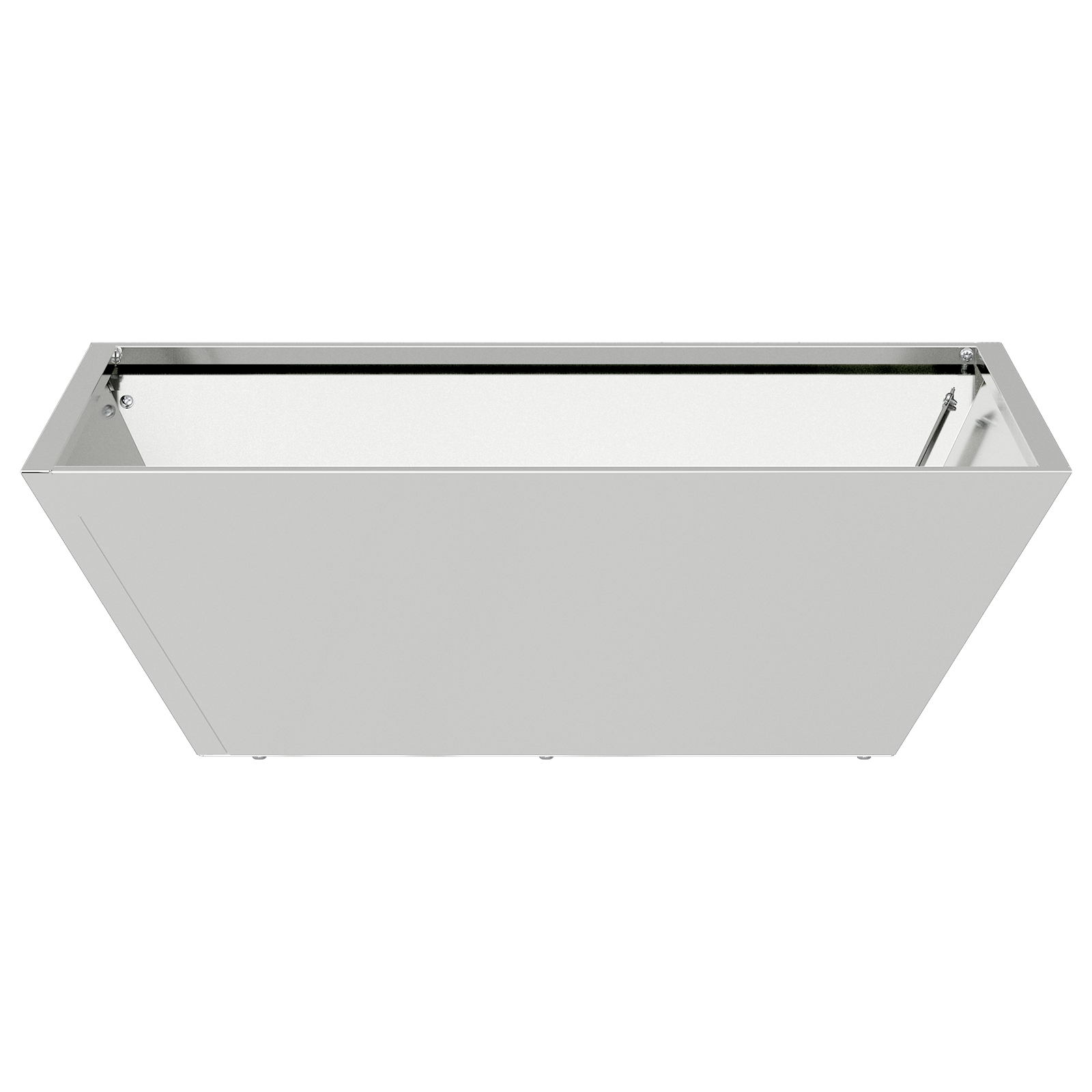Ghiveci Metalic oțel galvanizat 50 x 50 x 15 cm Ghiveci Metalic GartenMobel Dekor