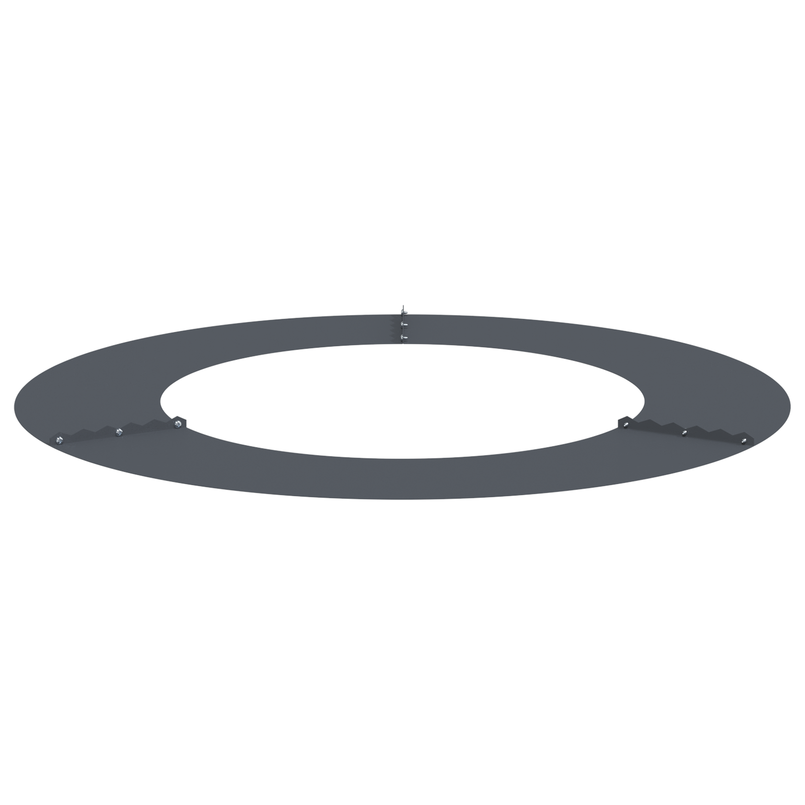 Ghiveci antracit Antracit Plastic Mare Ghiveci mare Rotund GartenMobel Dekor