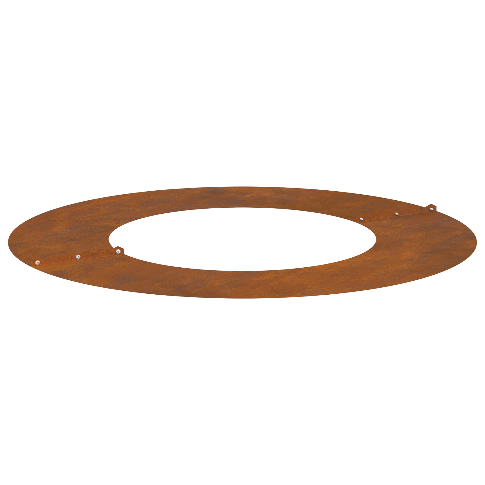 Ghiveci din Oțel Corten Oțel corten 70 cm Diametru Durabil GartenMobel Dekor