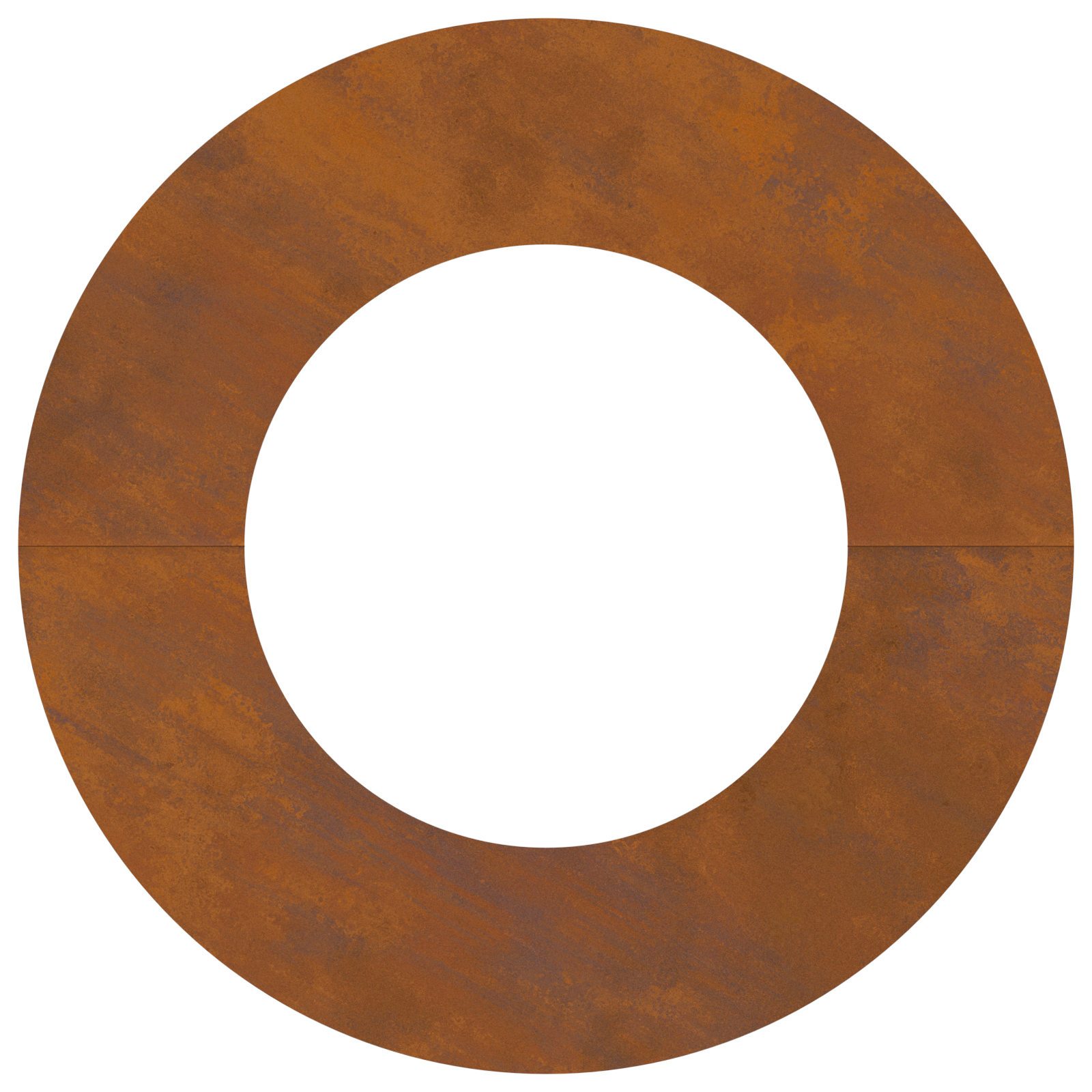 Ghiveci din Oțel Corten Oțel corten 70 cm Diametru Durabil GartenMobel Dekor