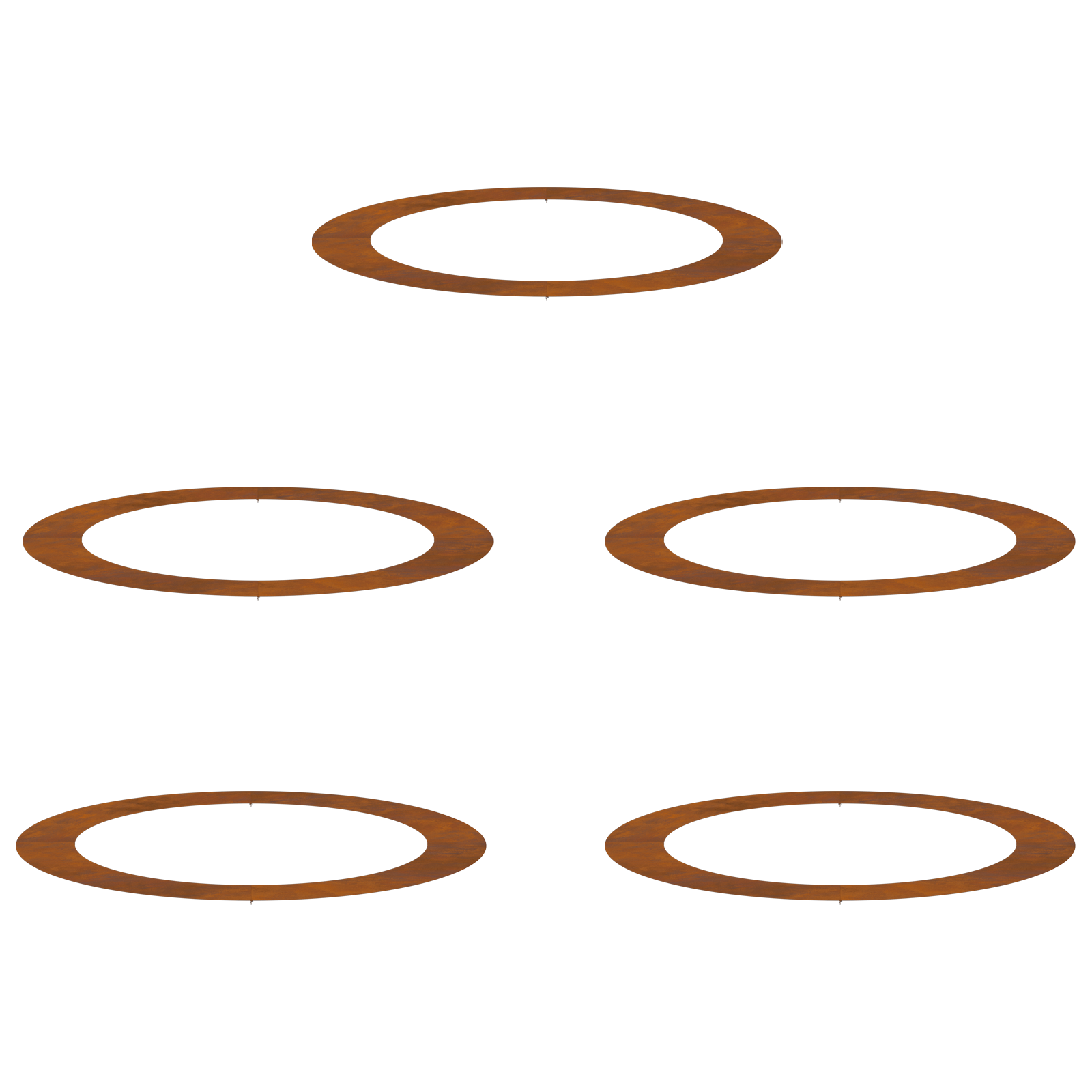 Ghiveci din Oțel Corten Oțel corten Mare Ghivece GartenMobel Dekor