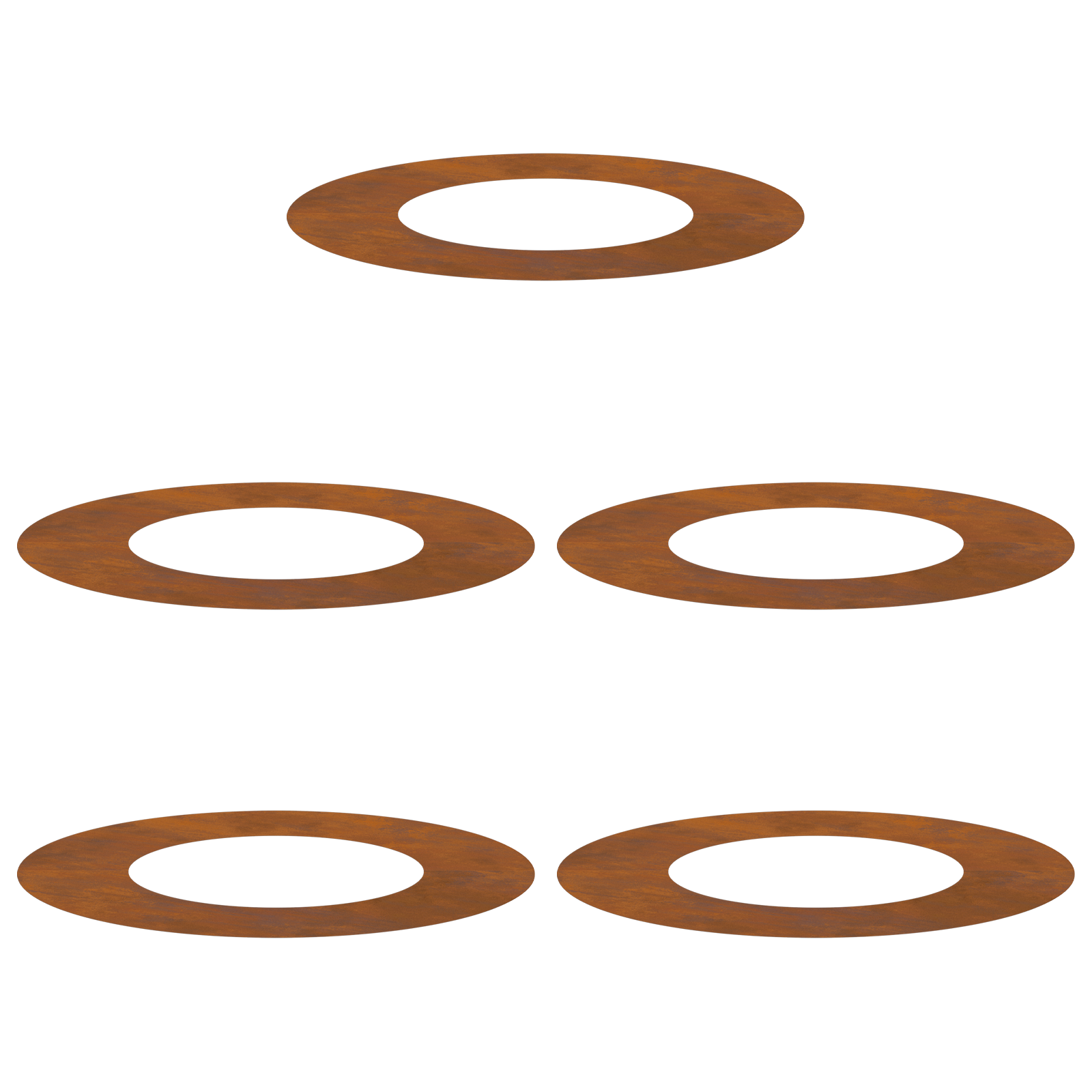 Ghiveci din Oțel Corten Oțel corten Mediu Inserții Decorative GartenMobel Dekor
