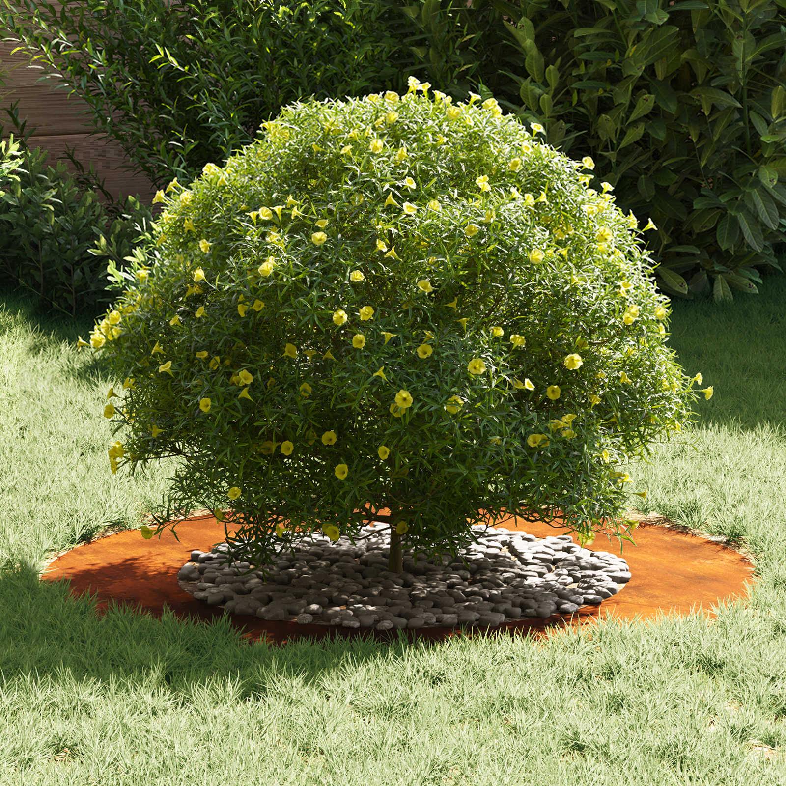 Ghiveci din oțel Corten Oțel Corten Mare Inlays Decorative GartenMobel Dekor
