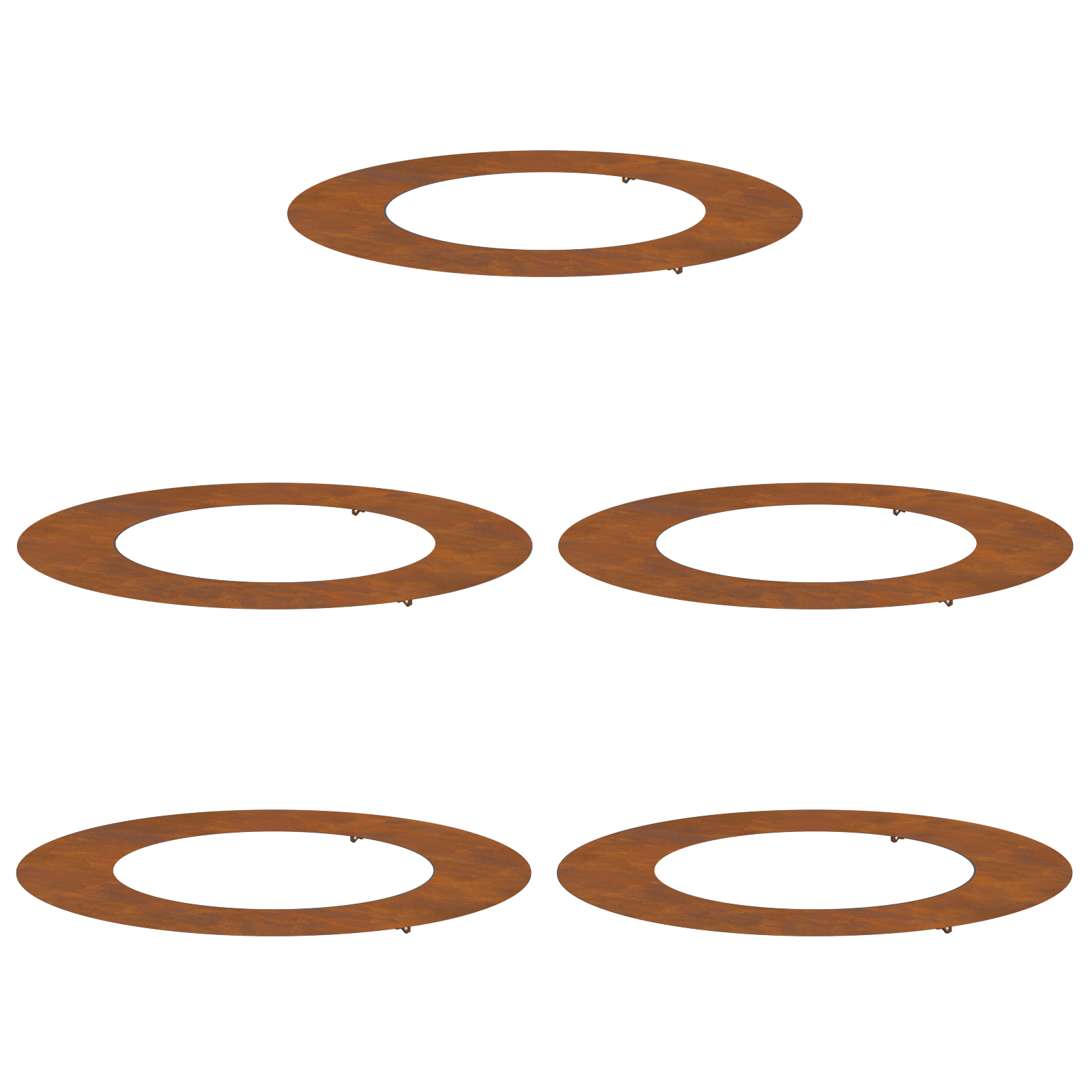 Ghiveci din oțel Corten Oțel Corten Mare Inlays Decorative GartenMobel Dekor