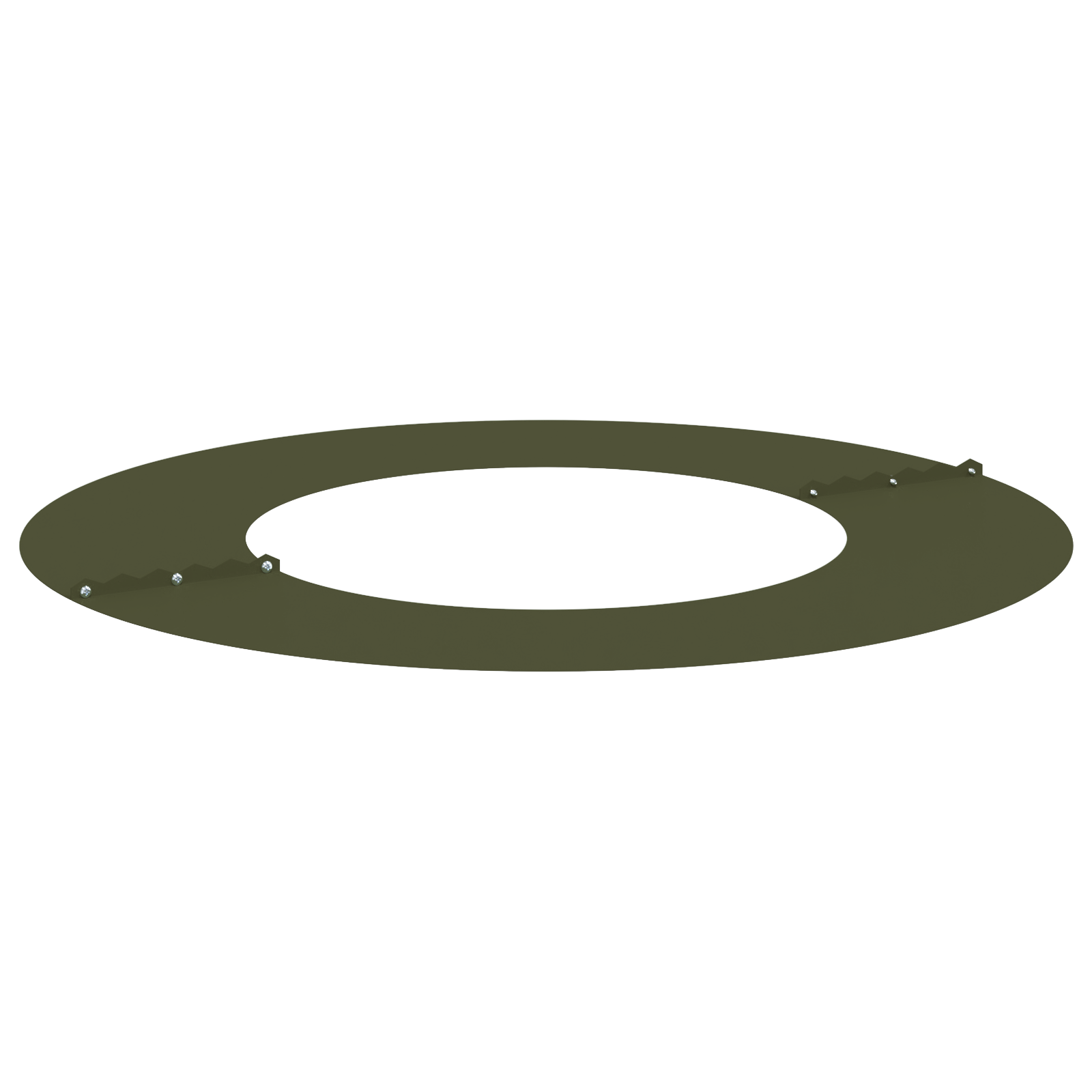Ghiveci din plastic Verde oliv Plastic Mare Inserții decorative GartenMobel Dekor