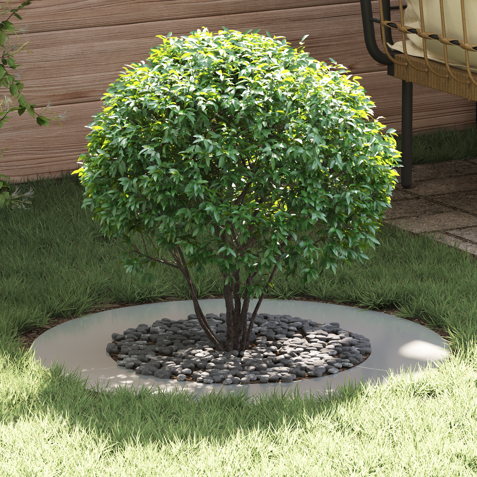 Ghiveci galvanizat din metal Galvanizat metal mare durabil GartenMobel Dekor
