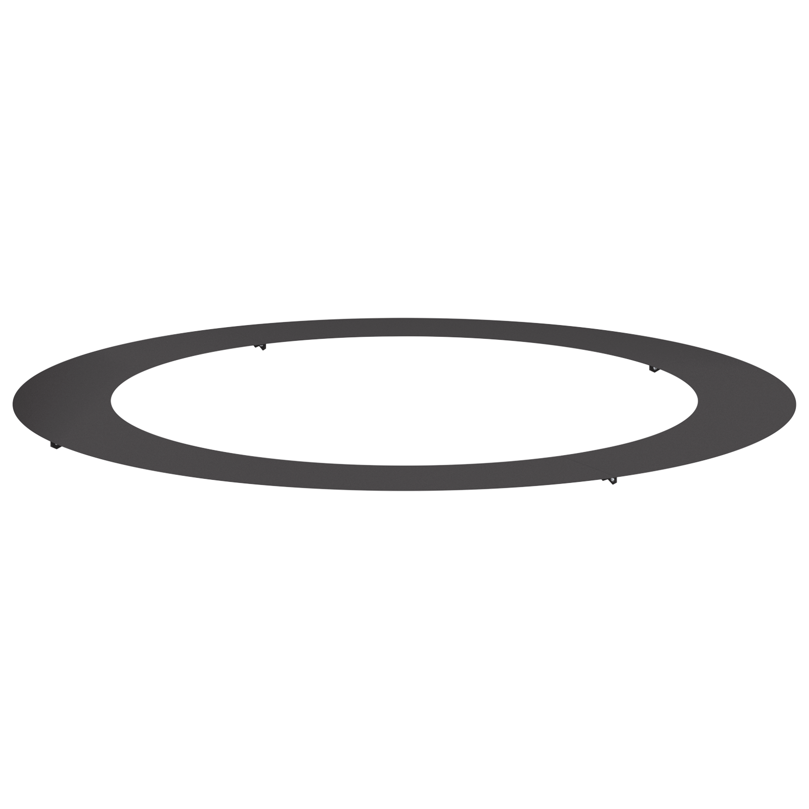 Ghiveci metalic mare Negru Metal Mare Inserții decorative GartenMobel Dekor