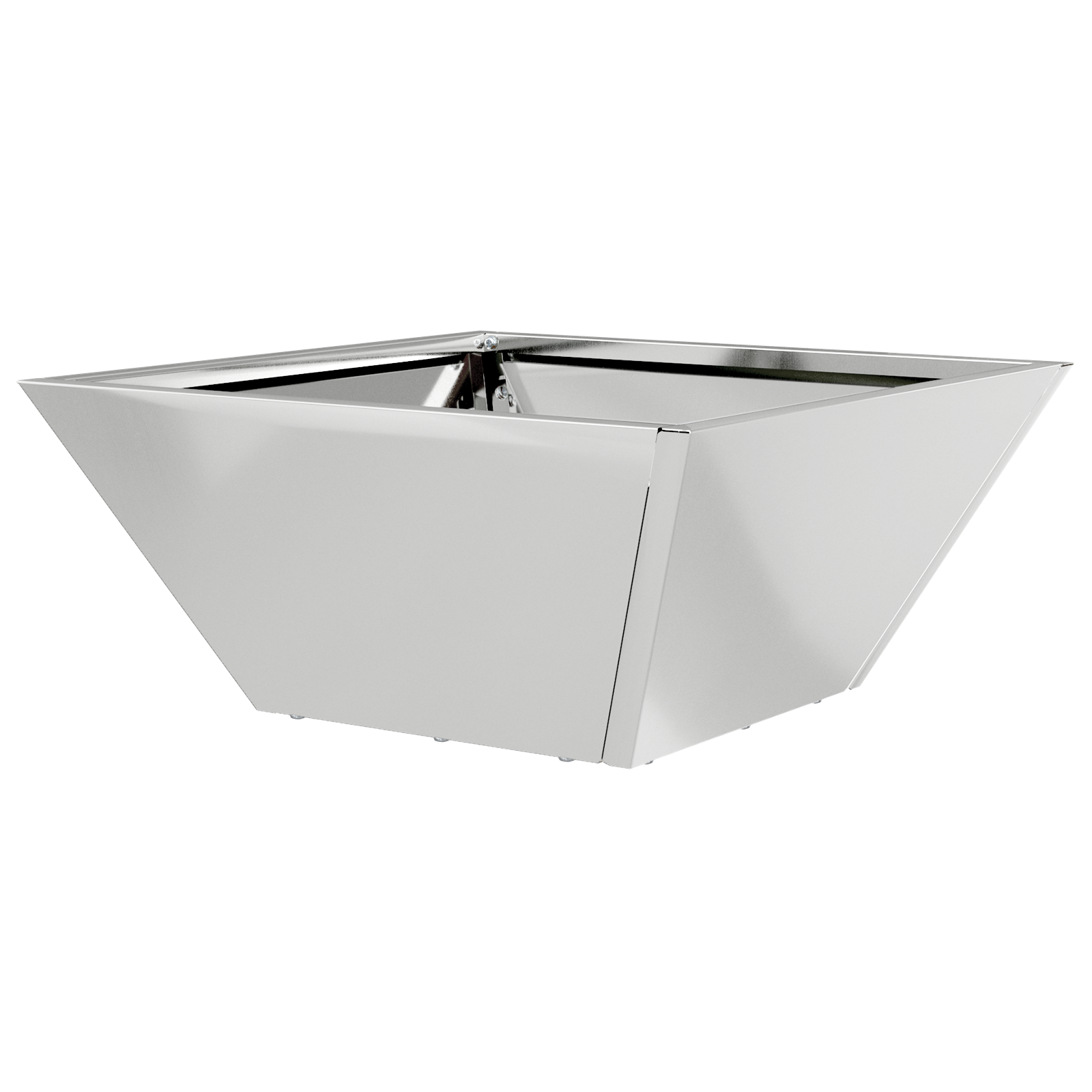 Set de Ghivece Metalice Oțel galvanizat 35 x 35 x 15 cm GartenMobel Dekor