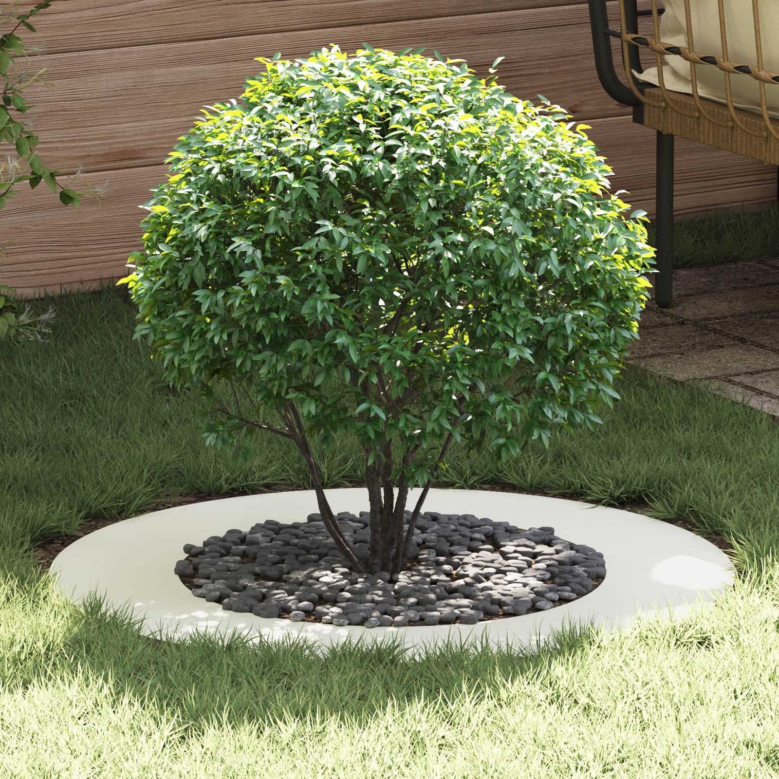 Set de Ghivece din Plastic Alb Plastic Mare Ghivece GartenMobel Dekor