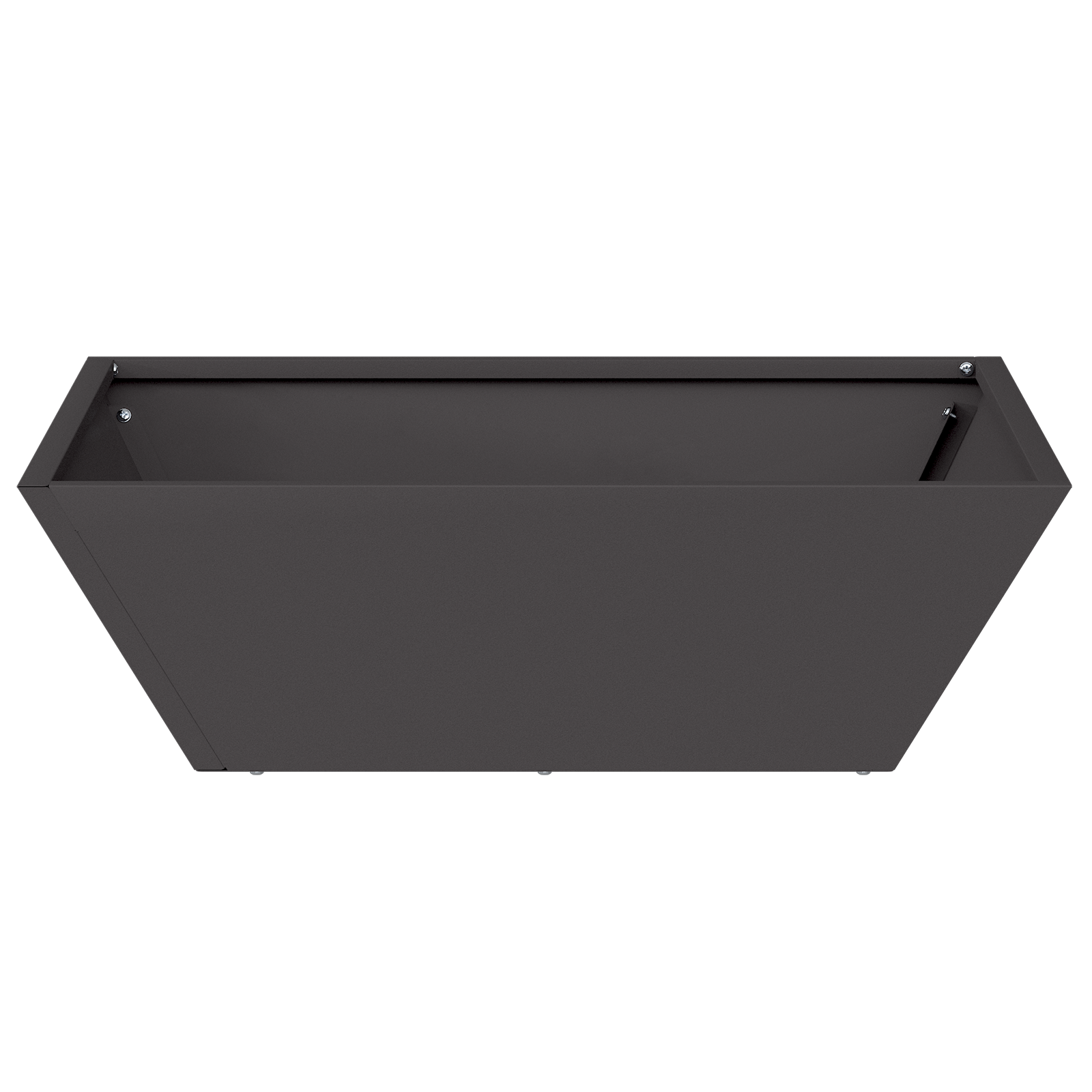Set de Ghivece din Plastic Negru 50 x 50 x 15 cm GartenMobel Dekor