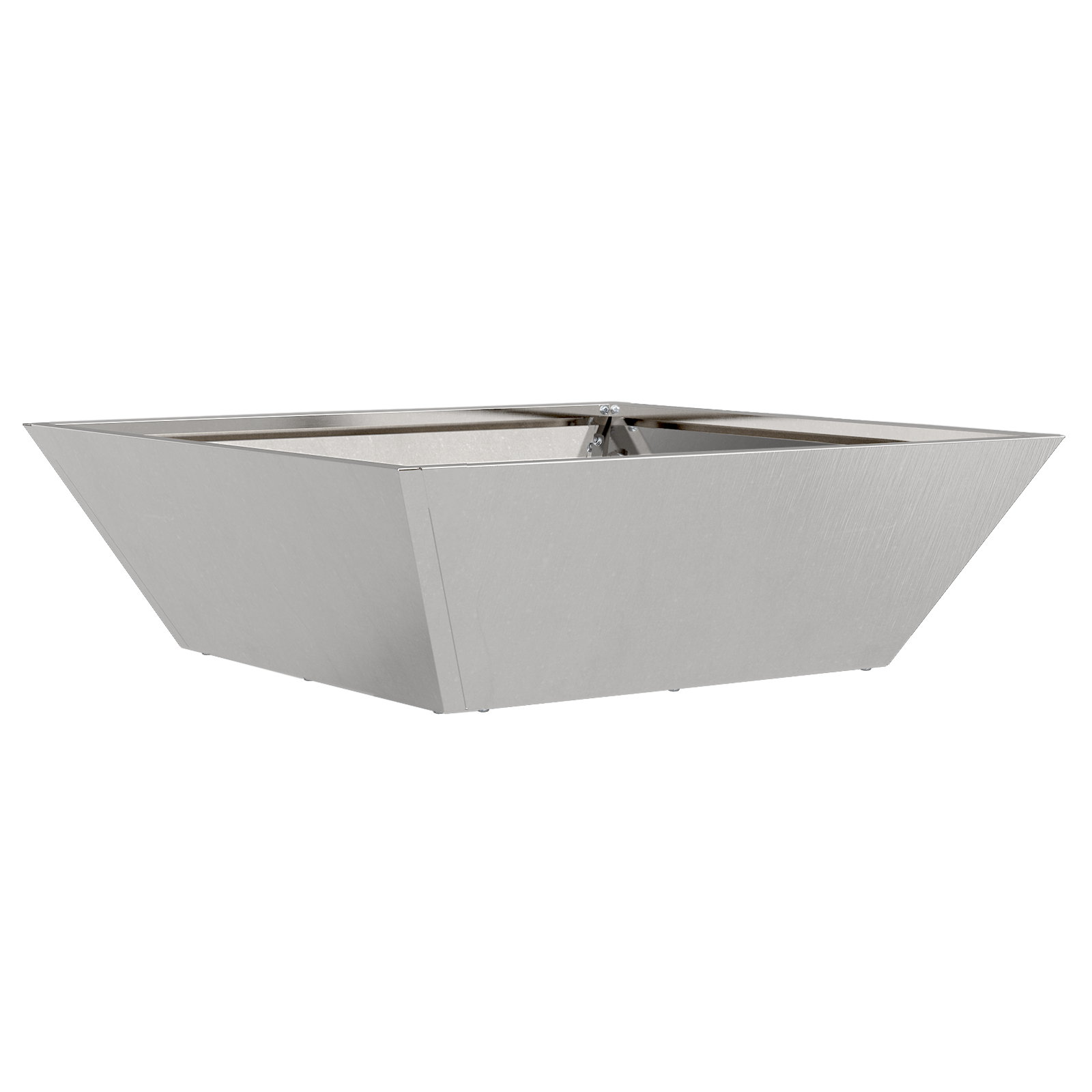 Set de ghivece metalice Oțel inoxidabil Mare Inserții decorative GartenMobel Dekor
